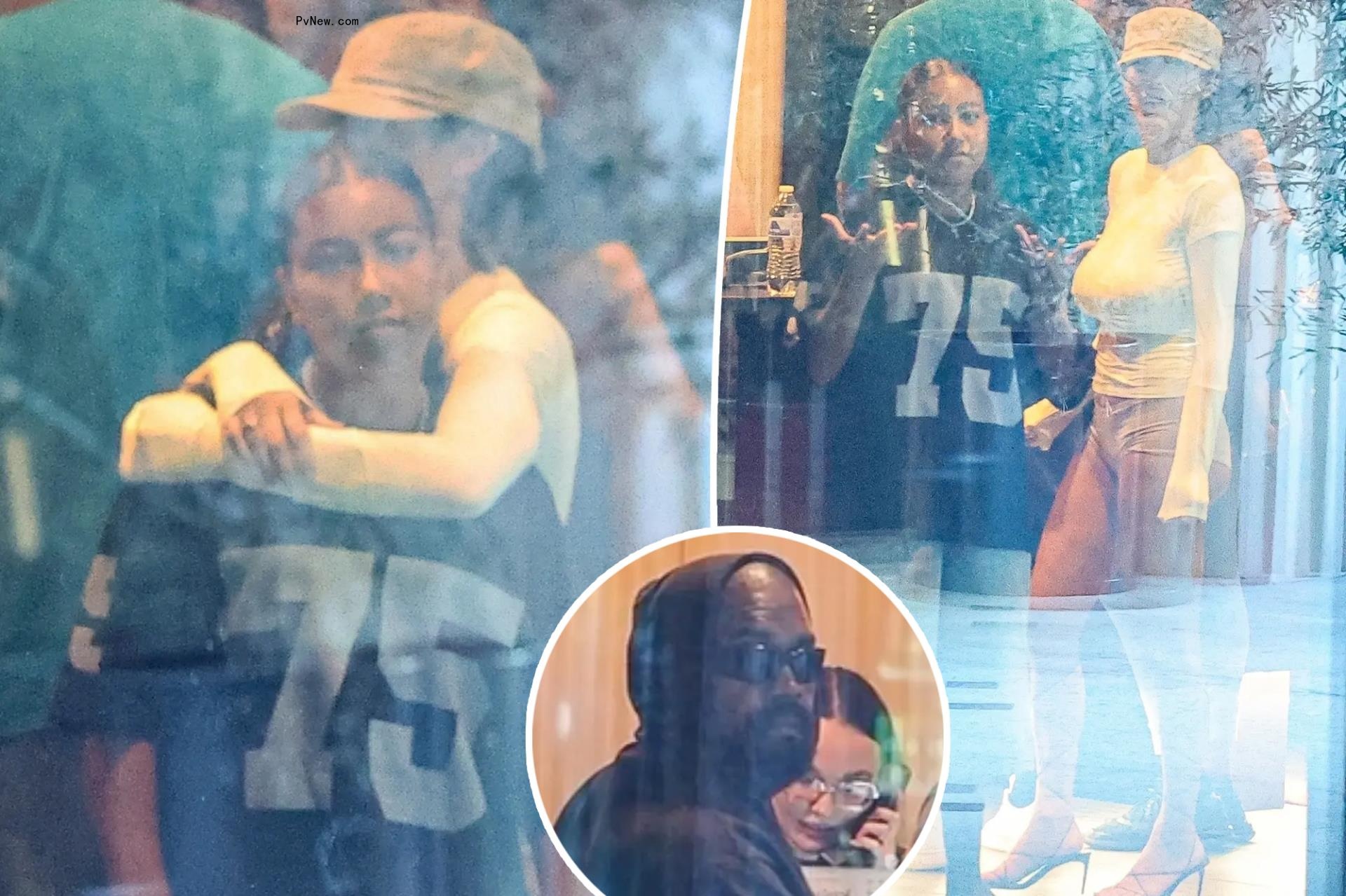 Khloe Kardashian poses with son Tatum Thompson