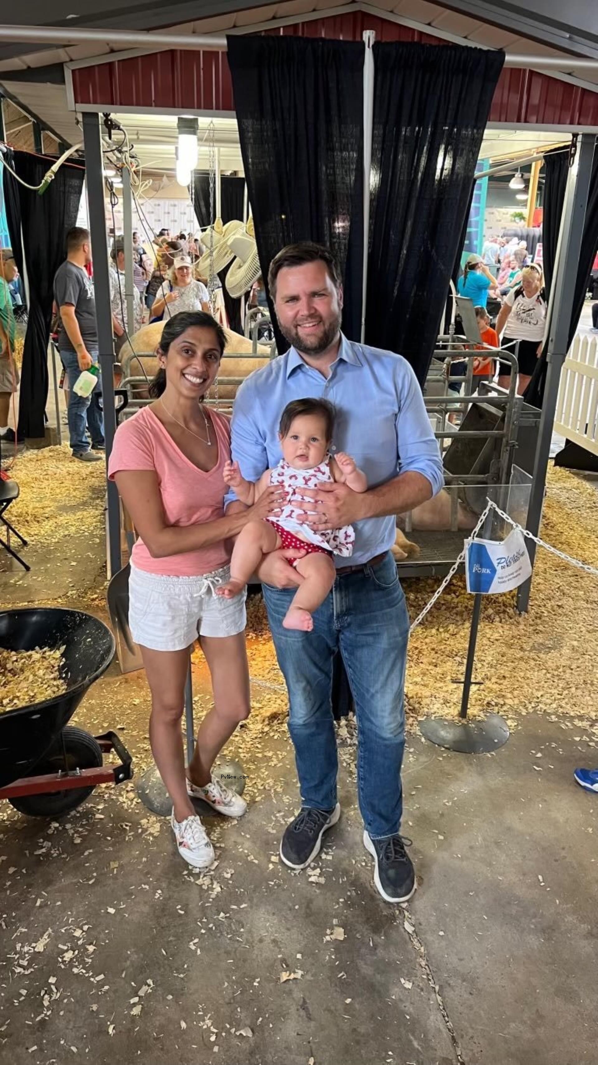 JD Vance and family