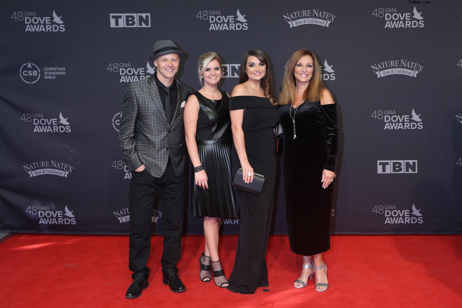 The Nelons at the 48th annual GMA Dove Awards on Oct. 17, 2017.