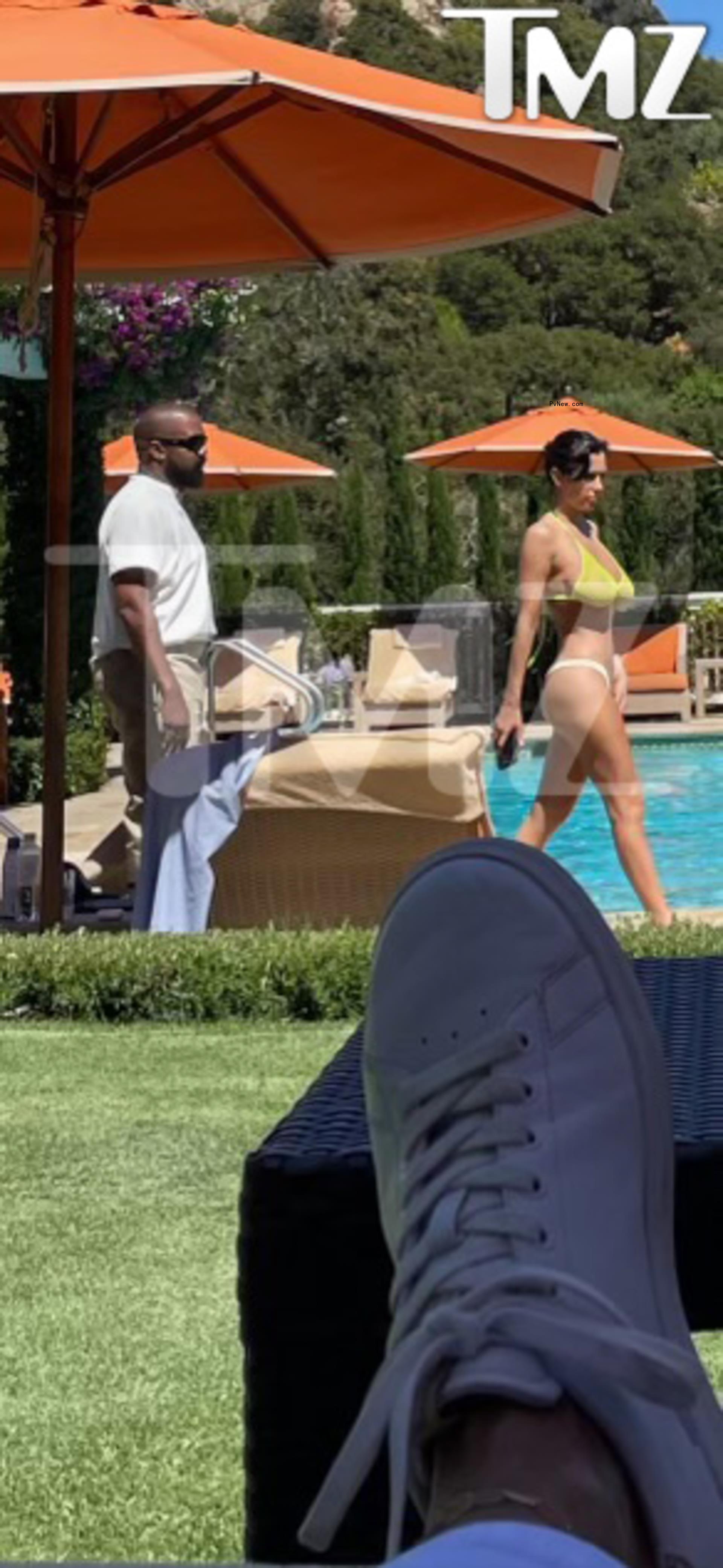 Bianca Censori and Kanye West