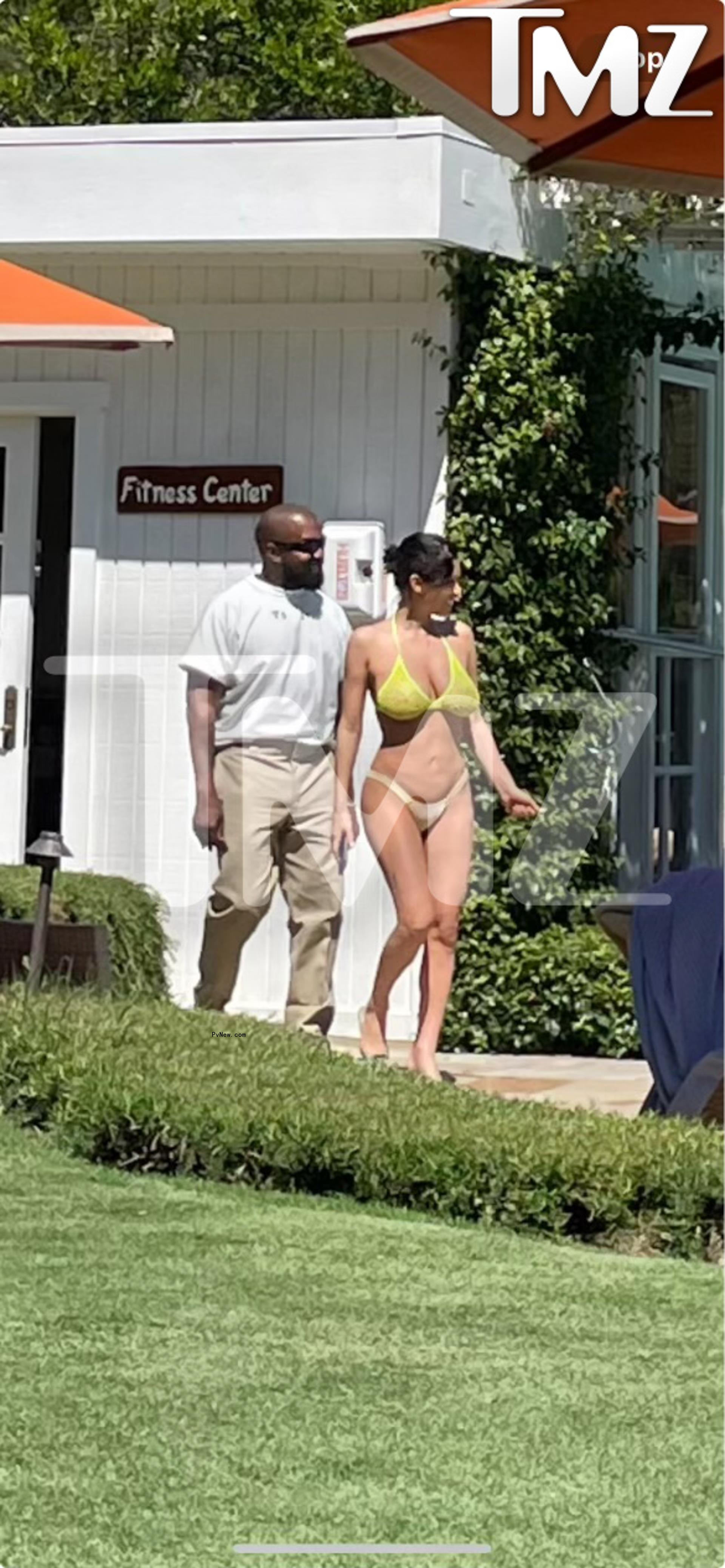 Bianca Censori and Kanye West