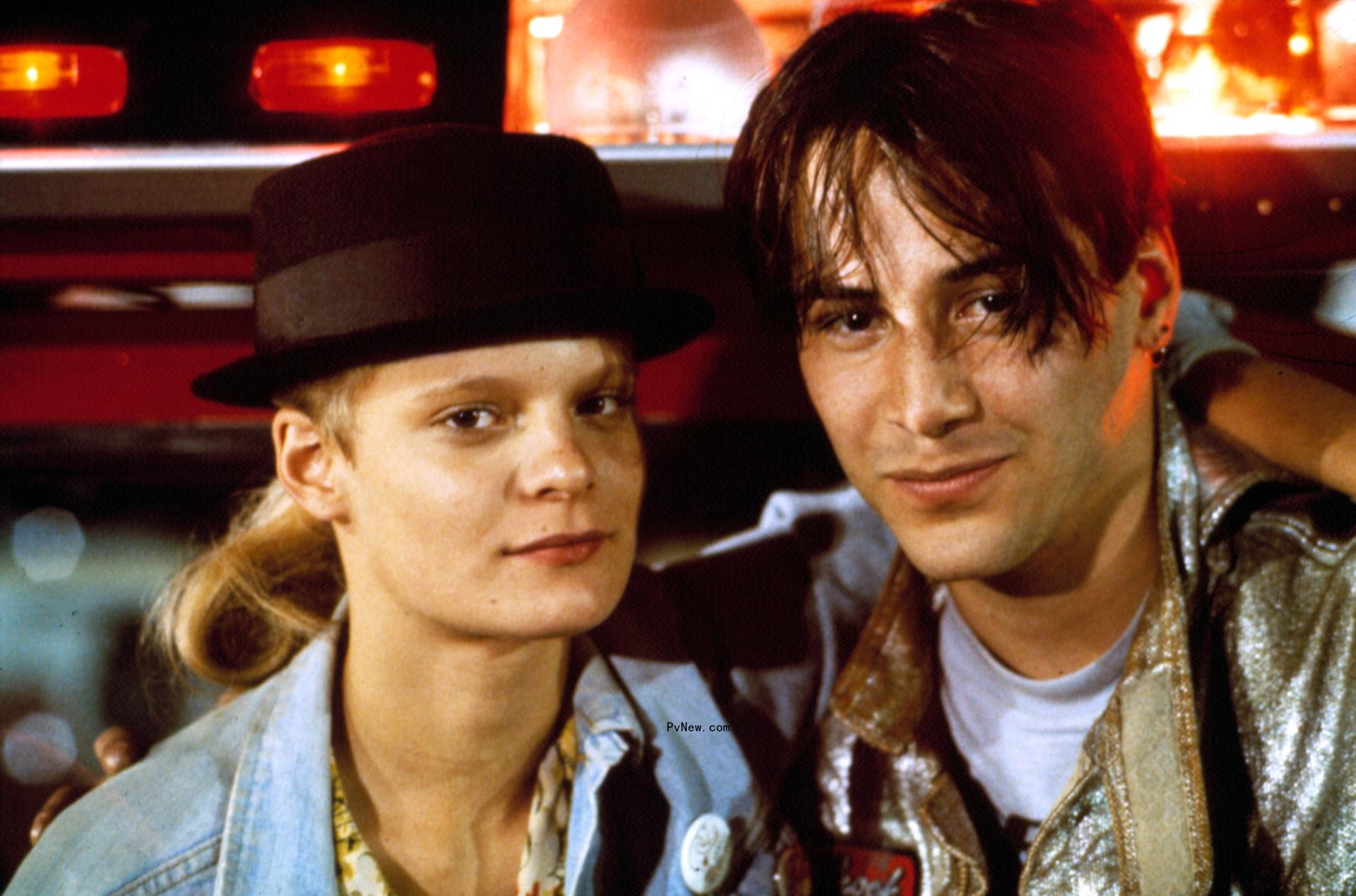 Martha Plimpton and Keanu Reeves in