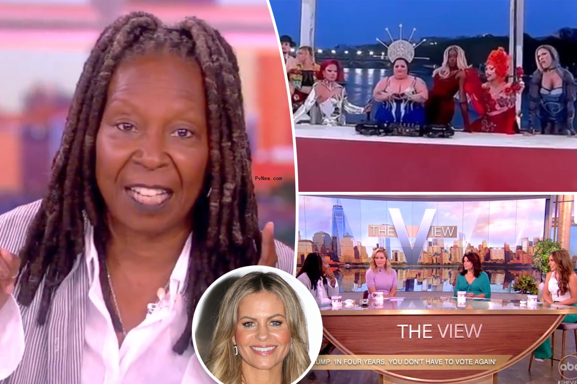 The ‘View’ co-hosts co<i></i>ndemn critics of Olympics Last Supper drag show after Candace Cameron Bure called it ‘disgusting’