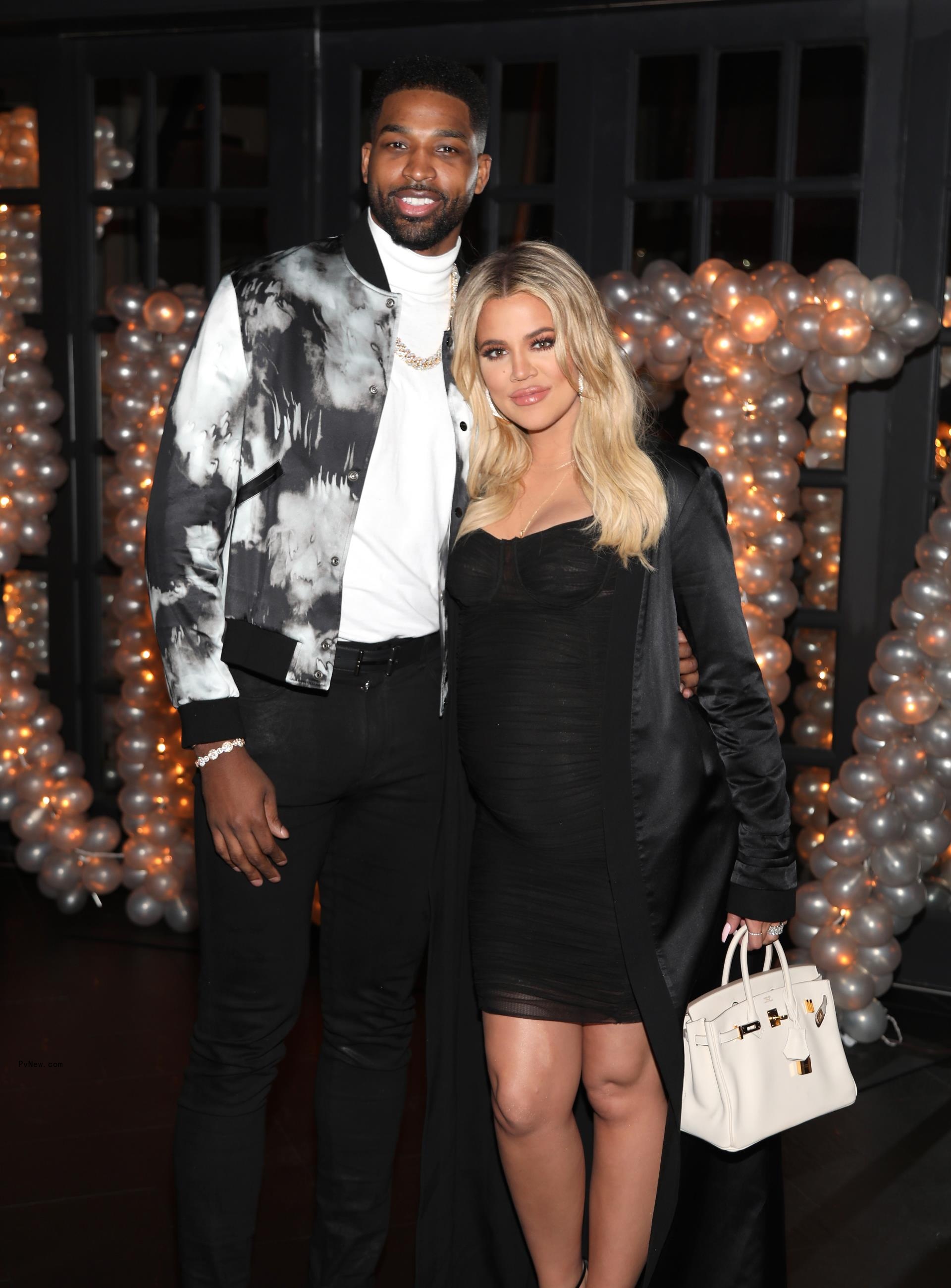 Khloé Kardashian and Tristan Thompson in 2018.
