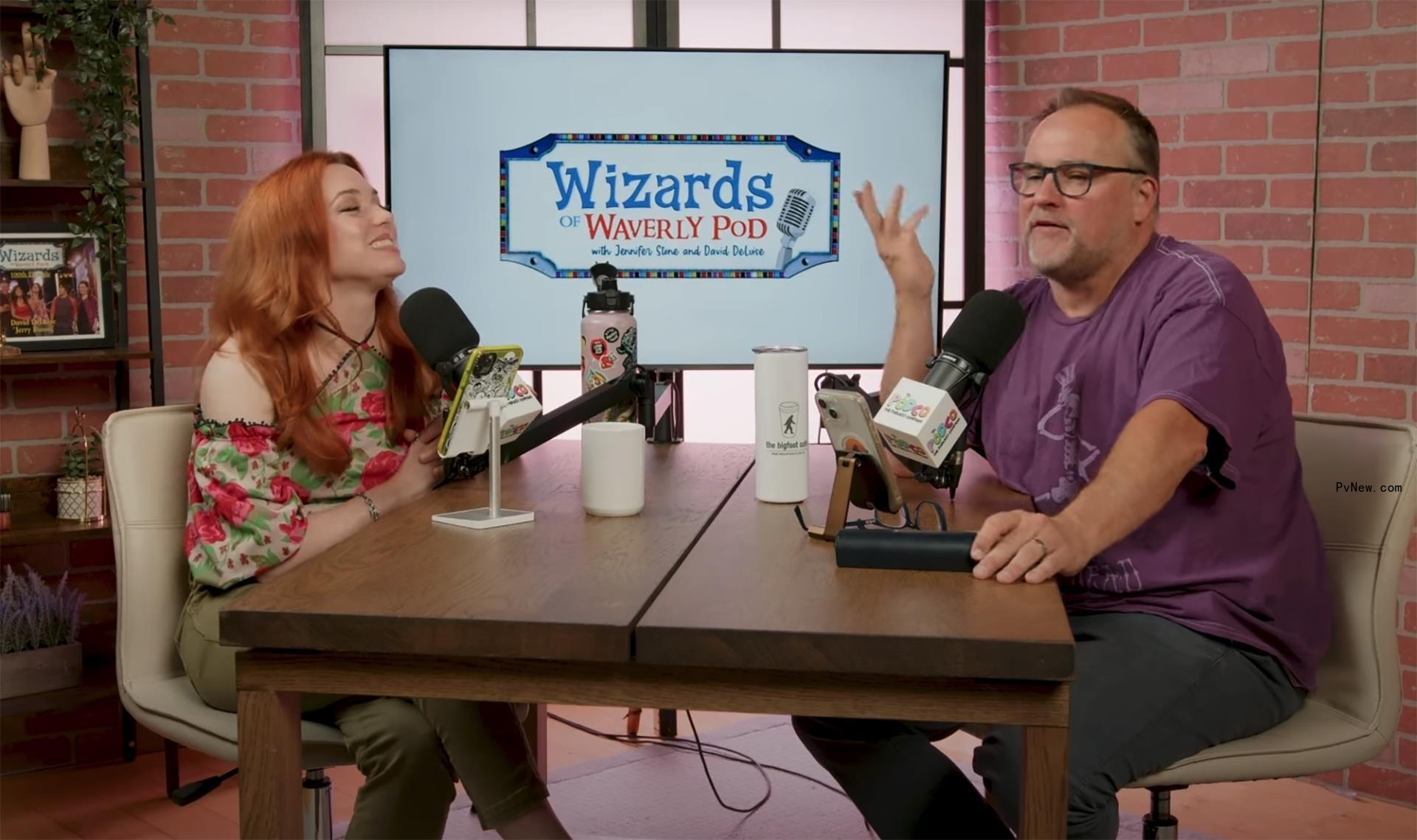 Jennifer Stone and David DeLuise