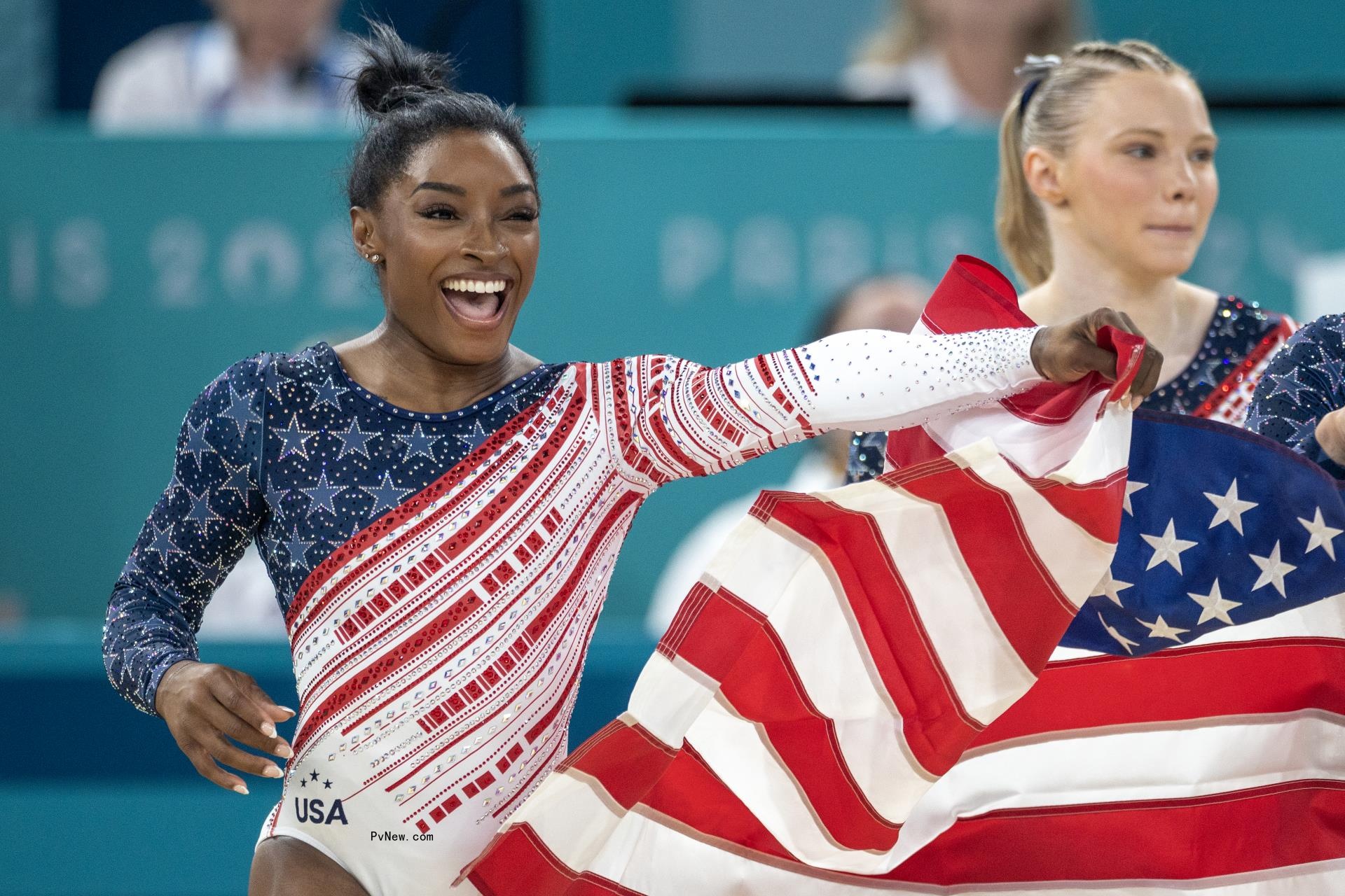 Simone Biles at Olympic Games Paris 2024