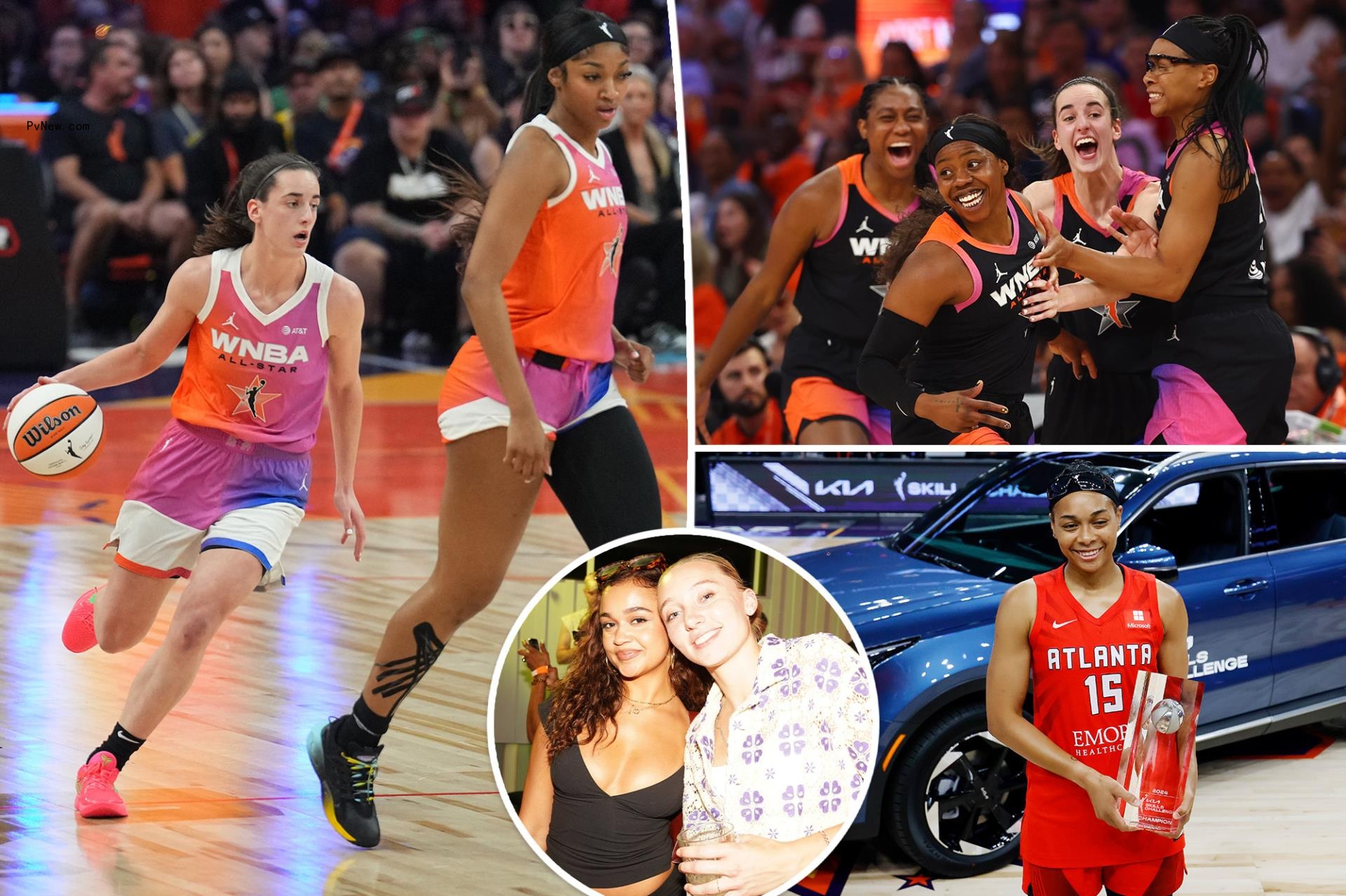 The 2024 WNBA All-Star Game kicked off Saturday in Phoenix, Ariz.