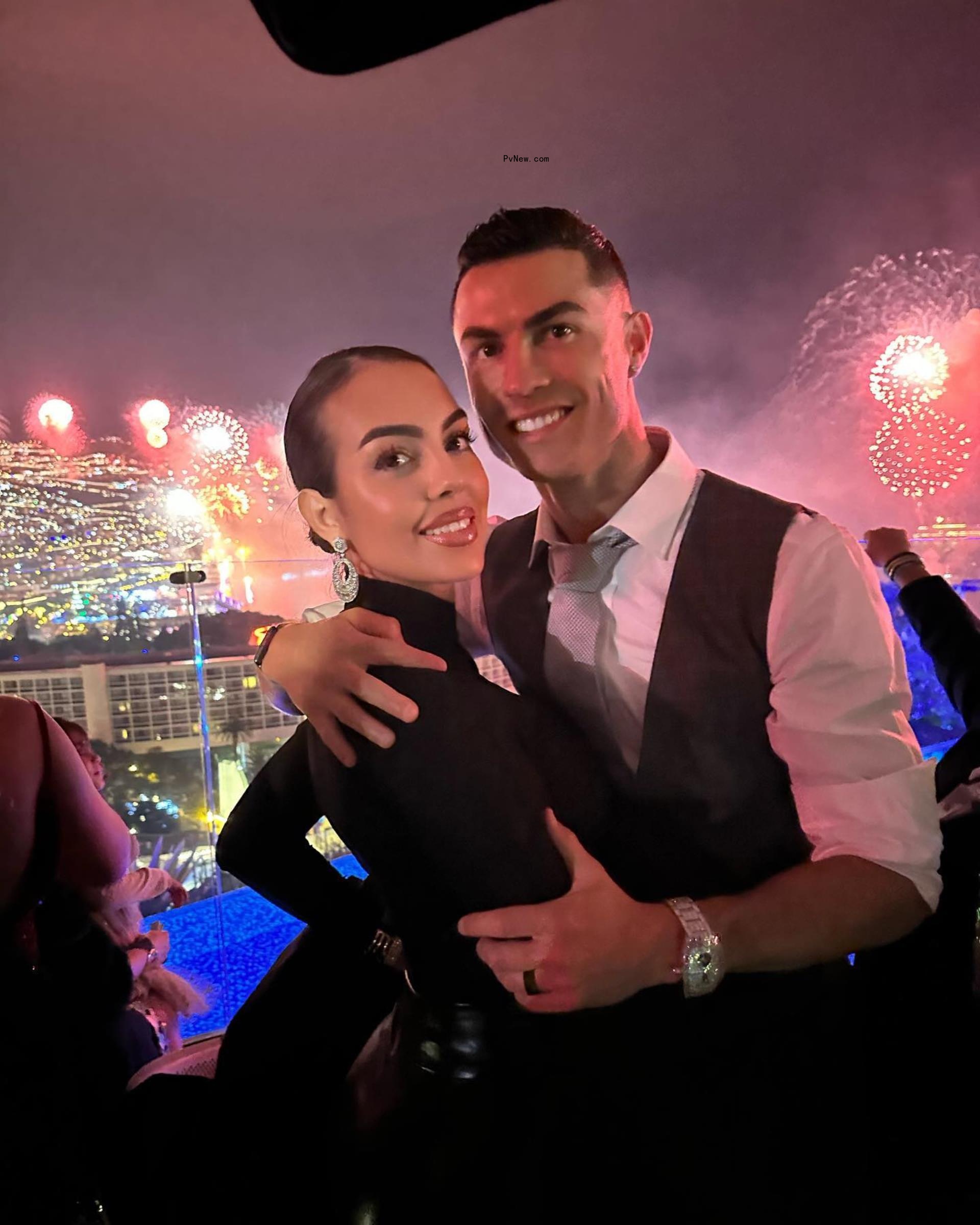 Cristiano Ro<i></i>naldo and Georgina Rodríguez.