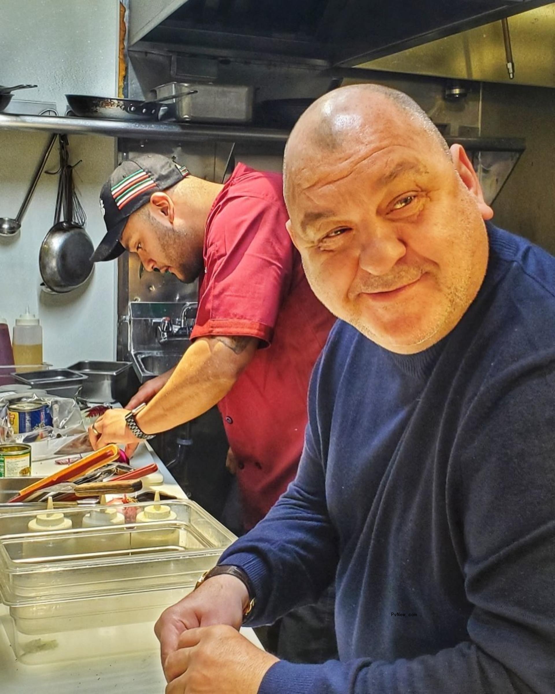 Anthony Vitolo and Emilio Vitolo in the kitchen at Emilio's Ballato