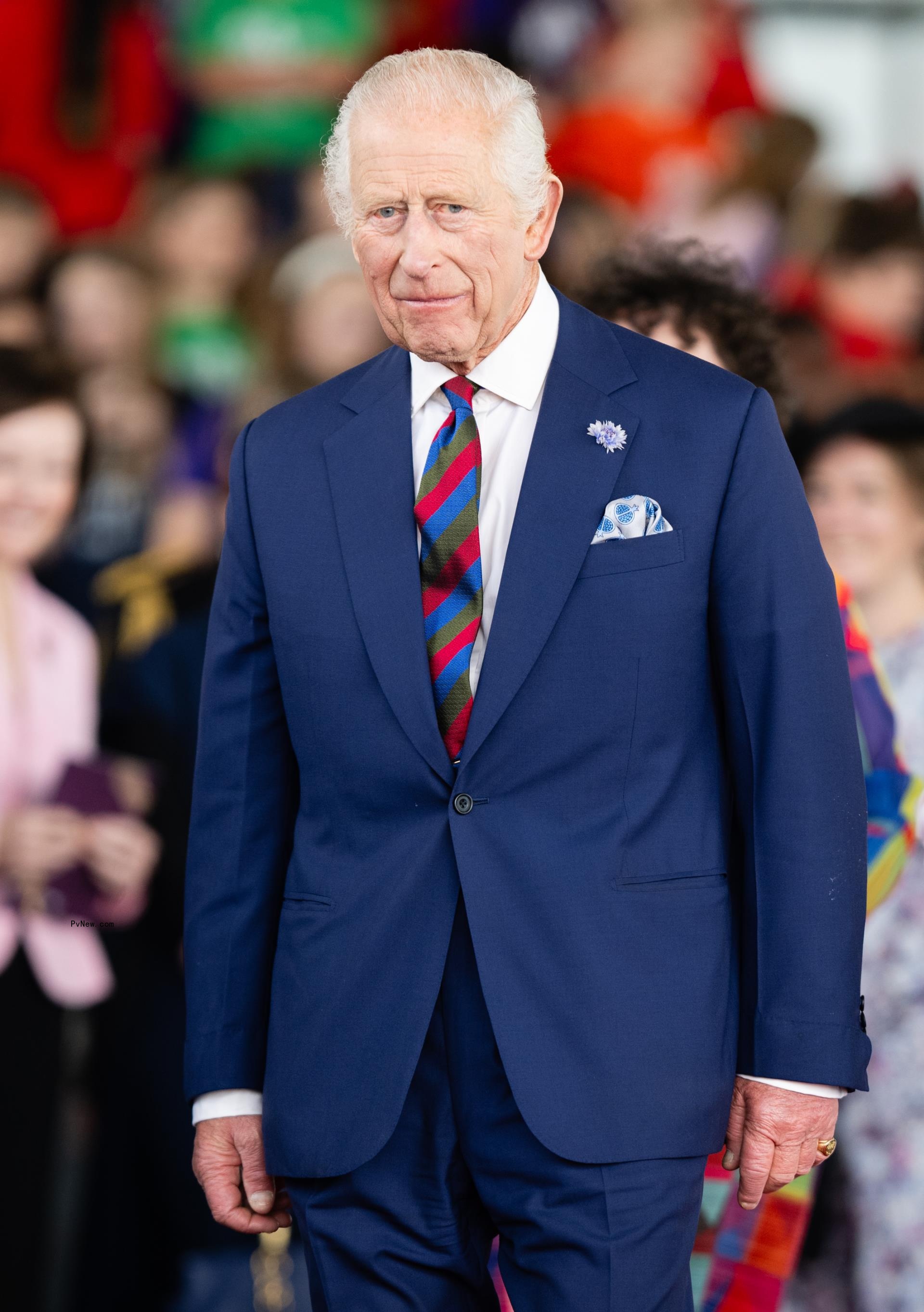 King Charles III in 2024.