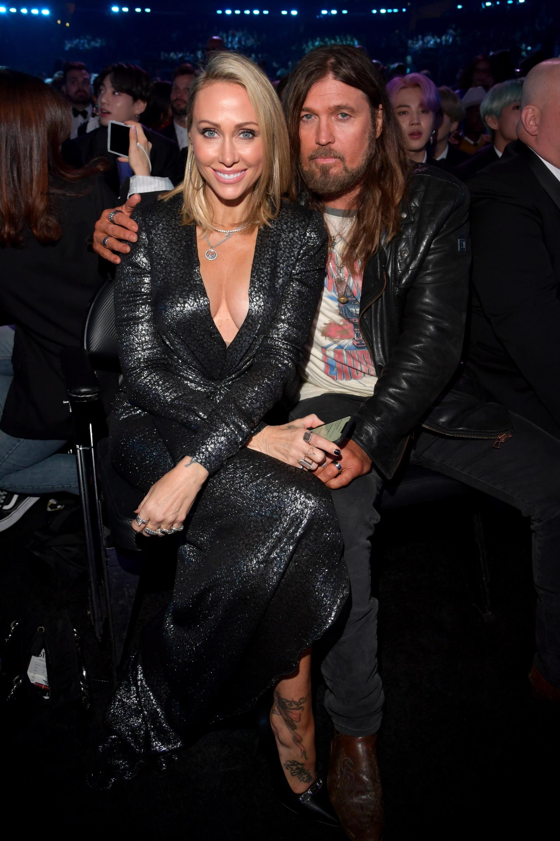 Billy Ray Cyrus and Tish Cyrus