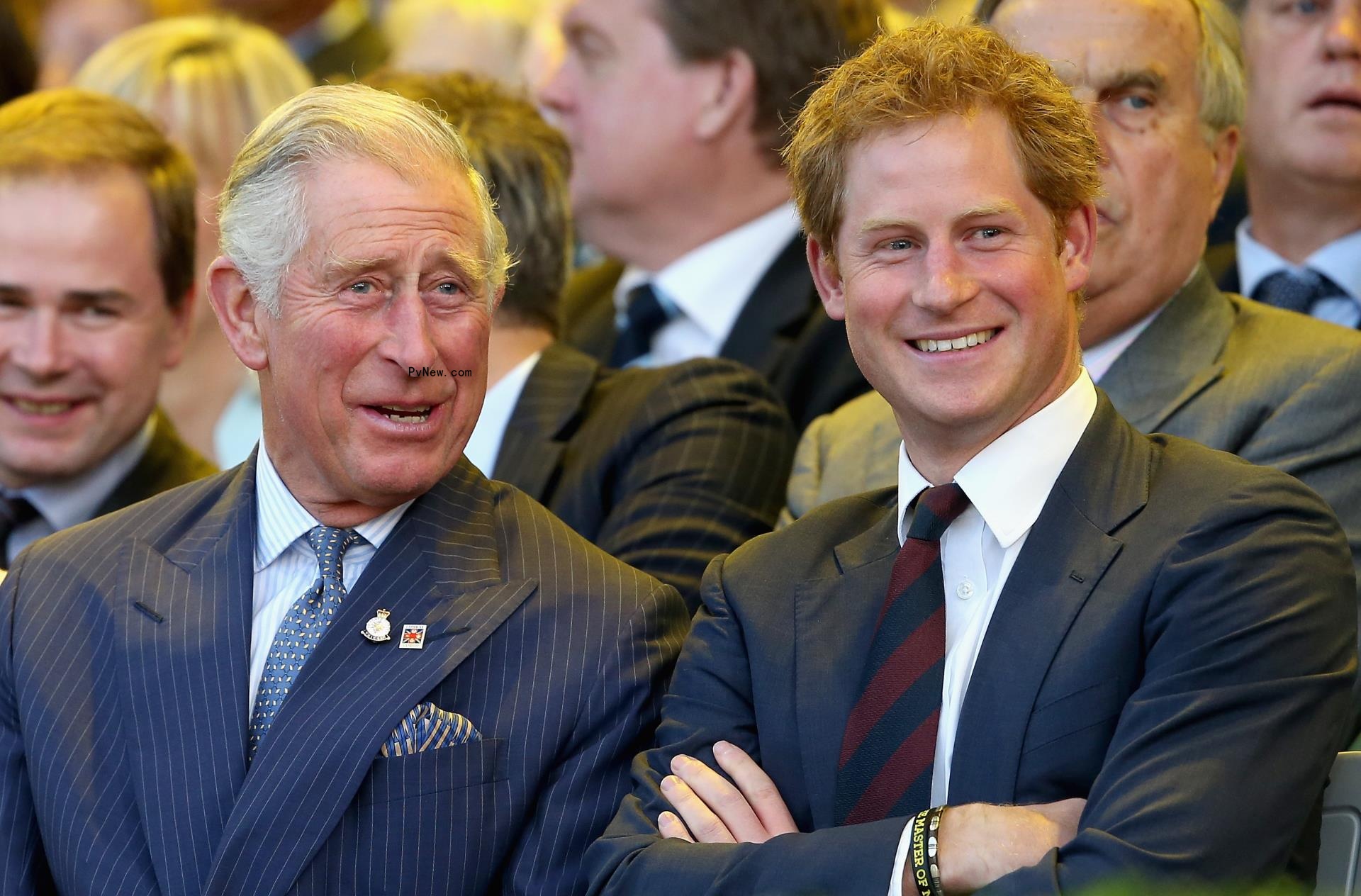 Prince Harry and King Charles III