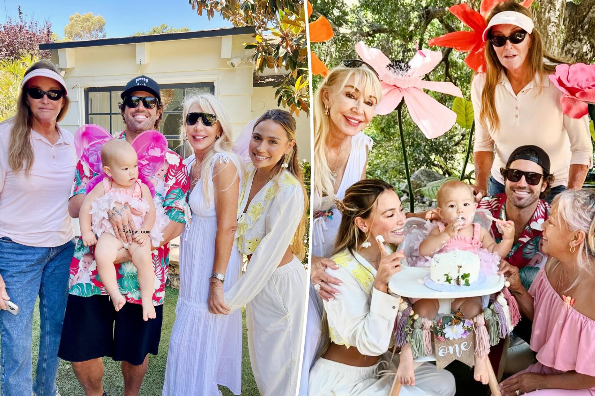 Caitlyn Jenner, Linda Thompson, Brody Jenner, Tia Blanco and Honey
