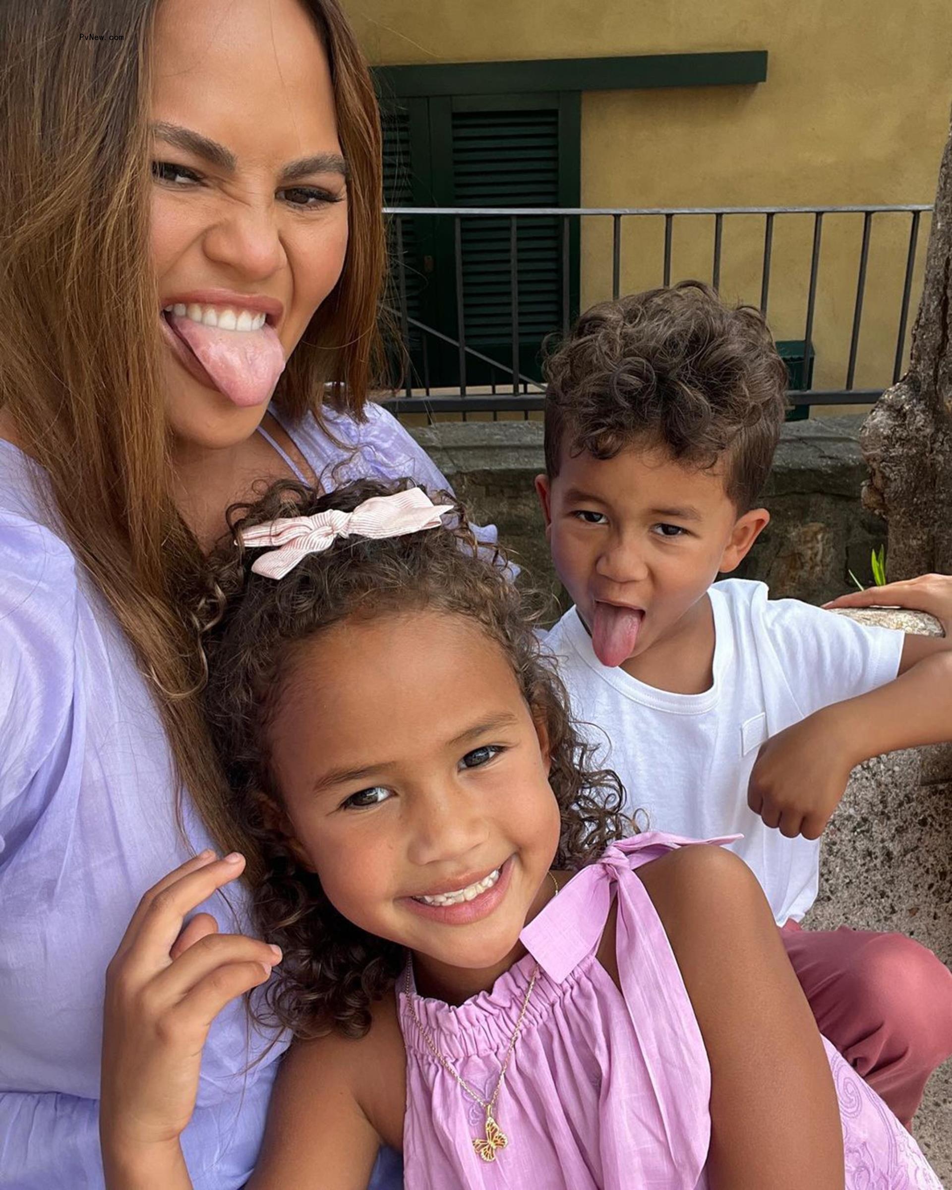 Chrissy Teigen reveals son Miles, 6, was diagnosed with Type 1 diabetes.