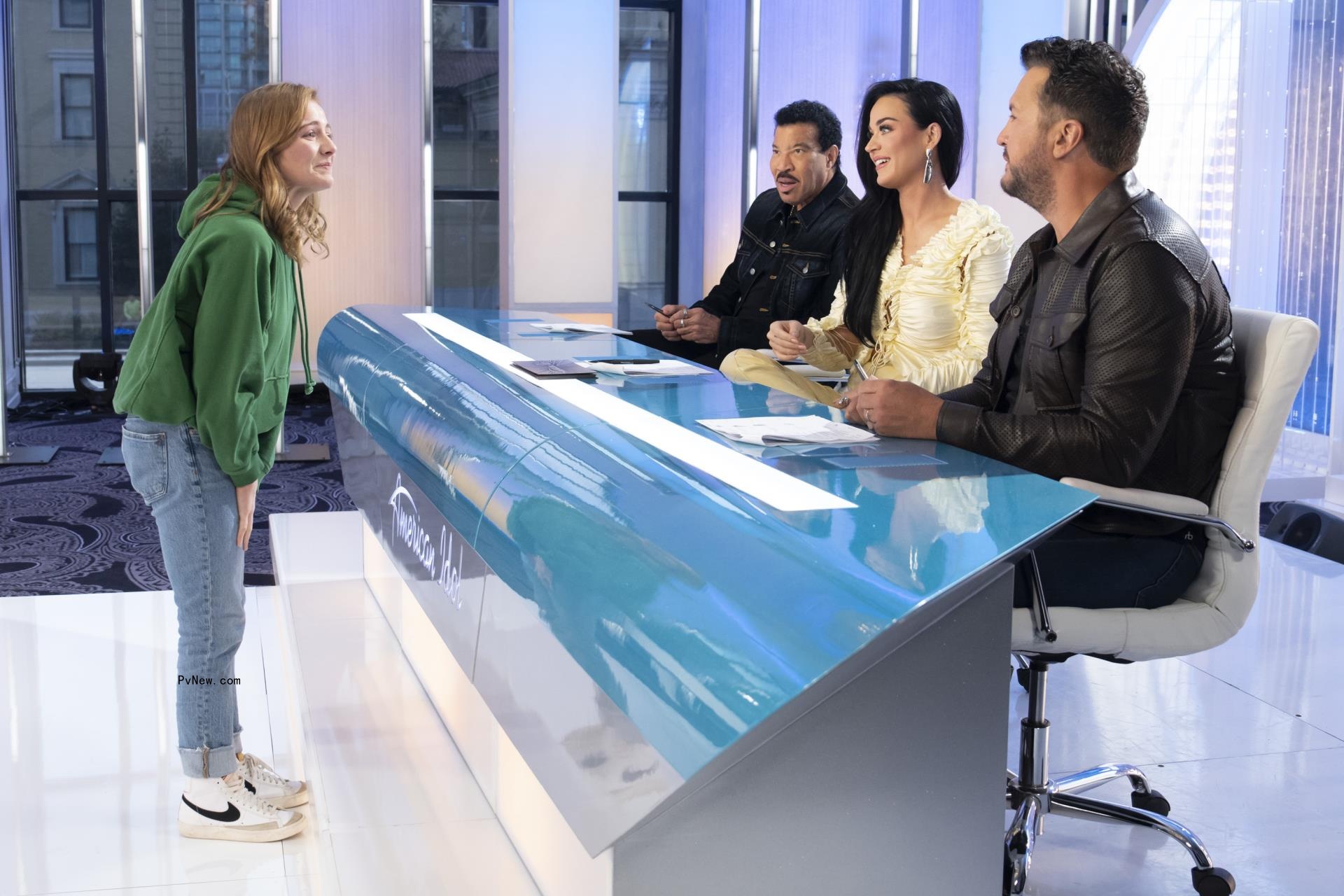Luke Bryan, Katy Perry and Lio<i></i>nel Richie on