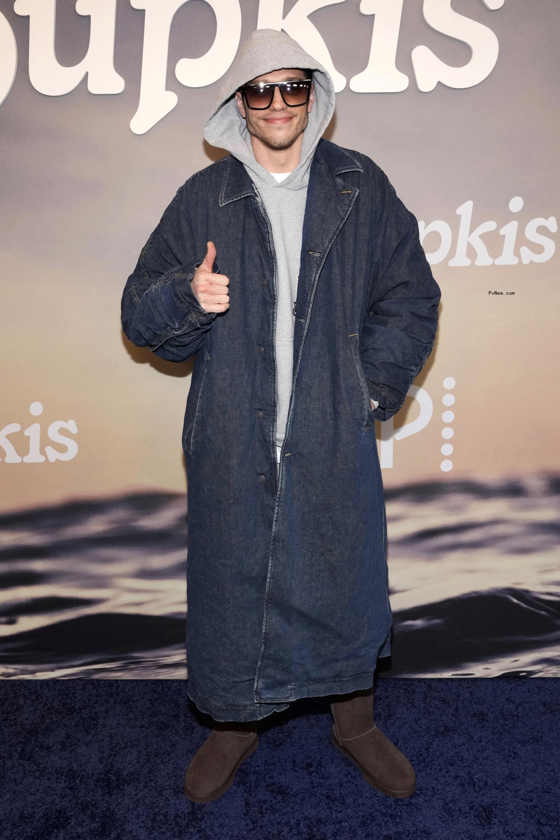 Pete Davidson at Peacock's