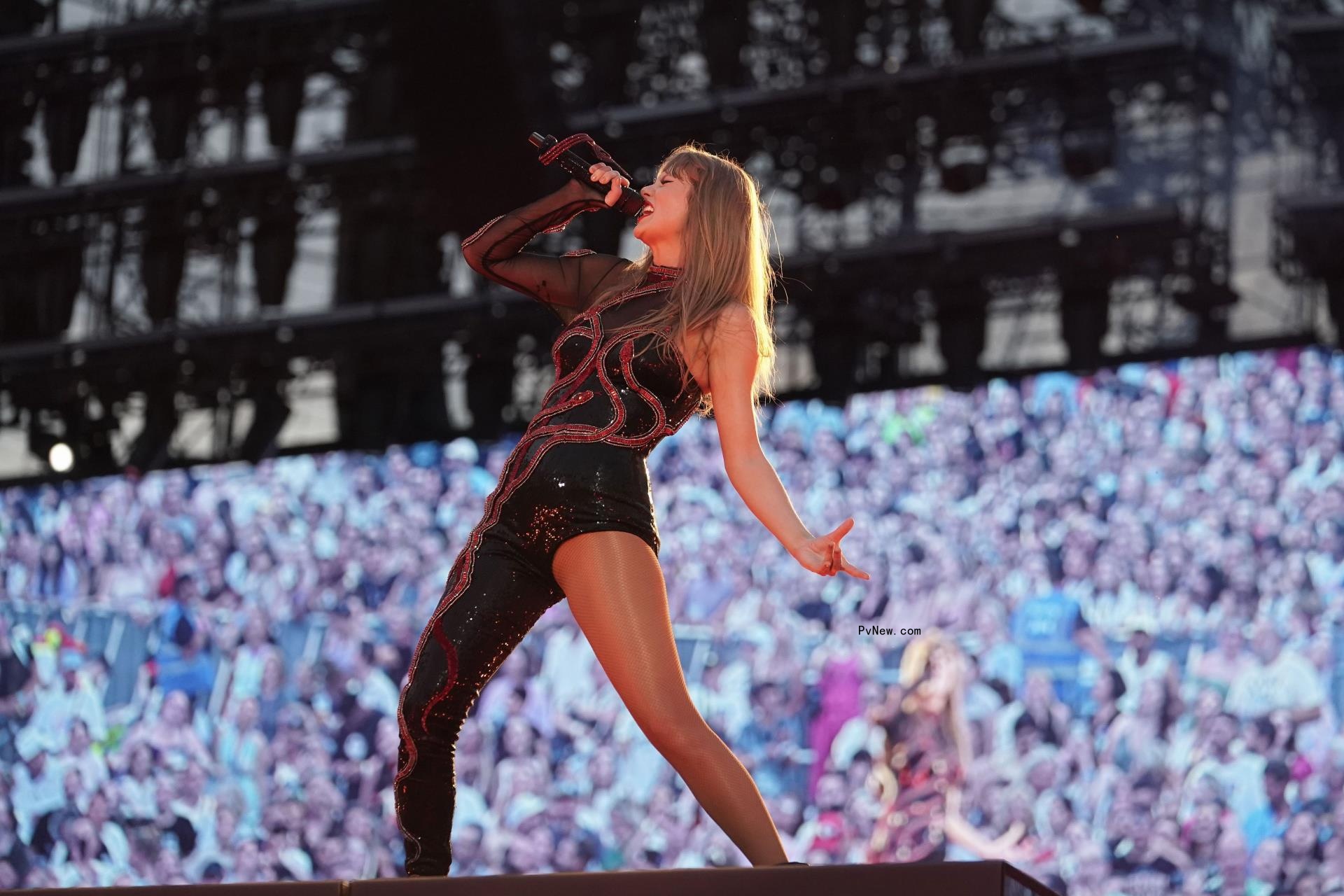 Taylor Swift performing in Germany on July 27