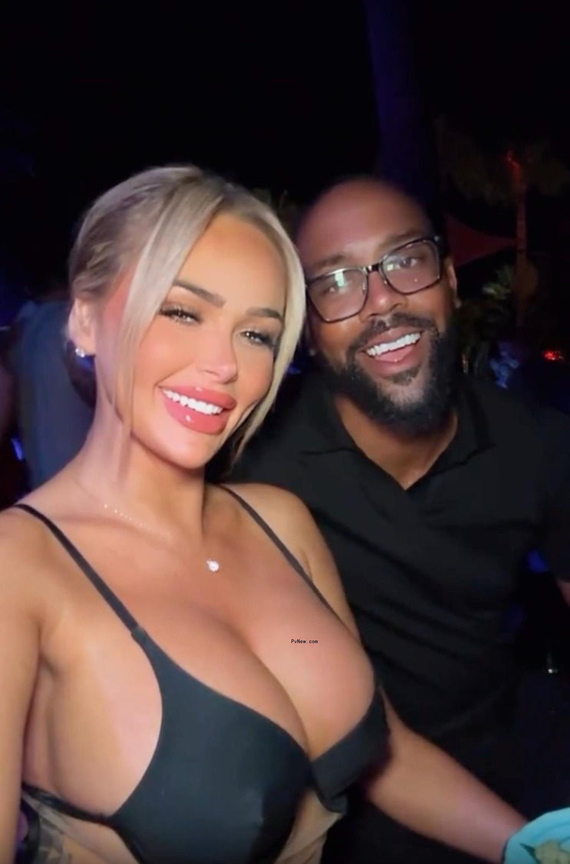 Ashely Stevenson and Marcus Jordan partying in Cannes together