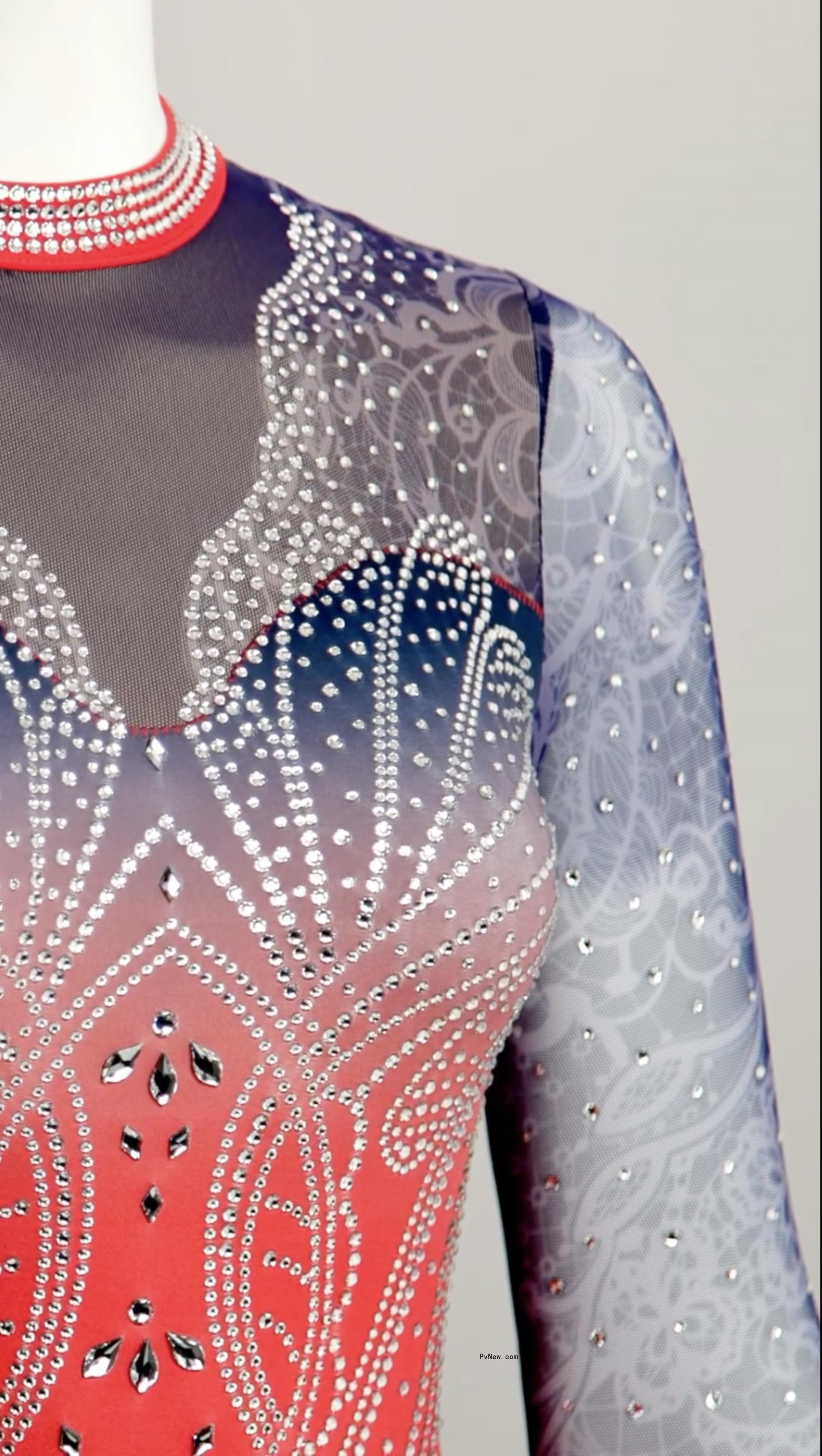 Gymnast Suni Lee rocks bedazzled leotard featuring over 5K Swarovski crystals for 2024 Olympics finals.