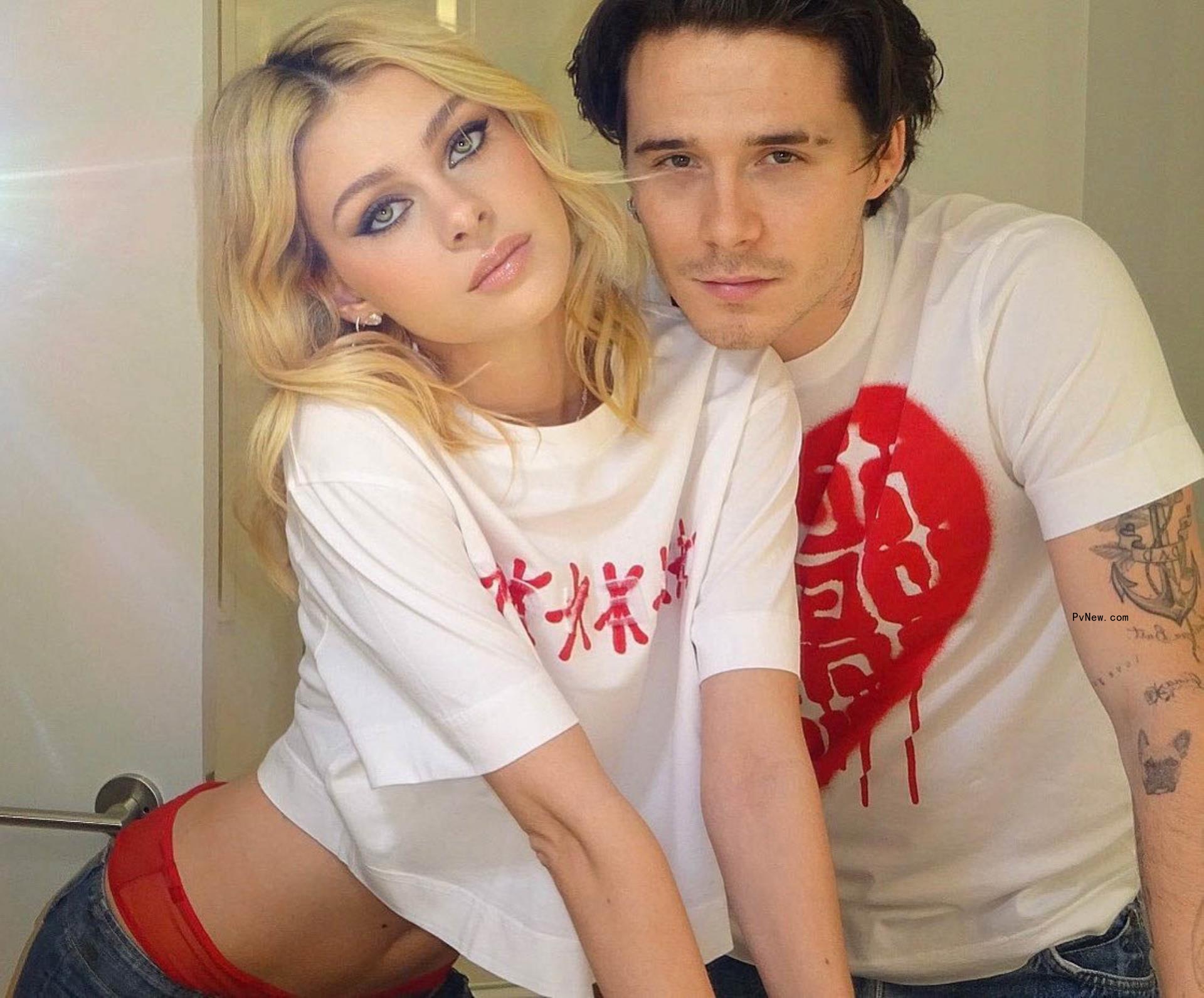 Nicola Peltz Beckham and Brooklyn Beckham