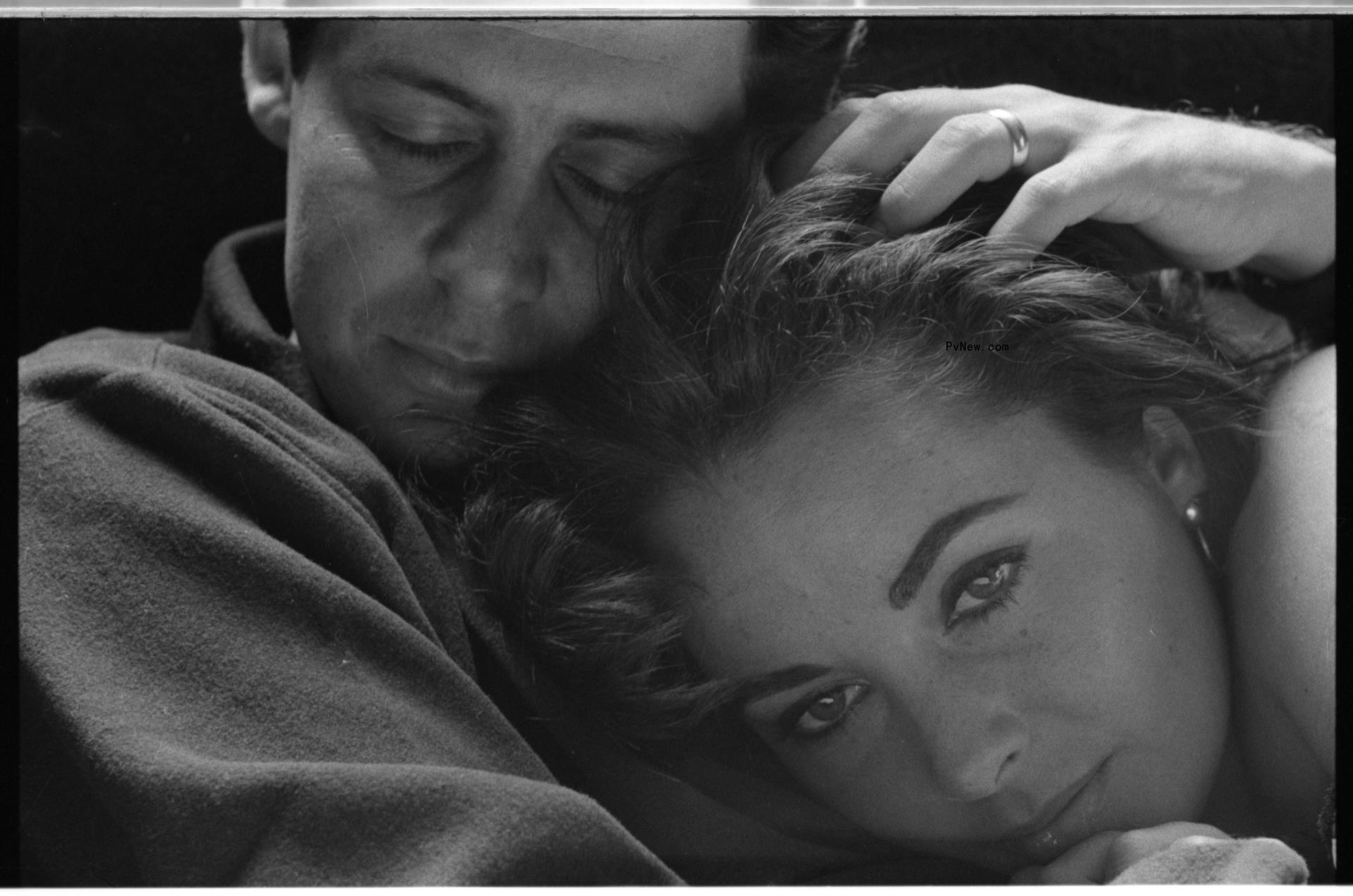Eddie Fisher and Elizabeth Taylor.