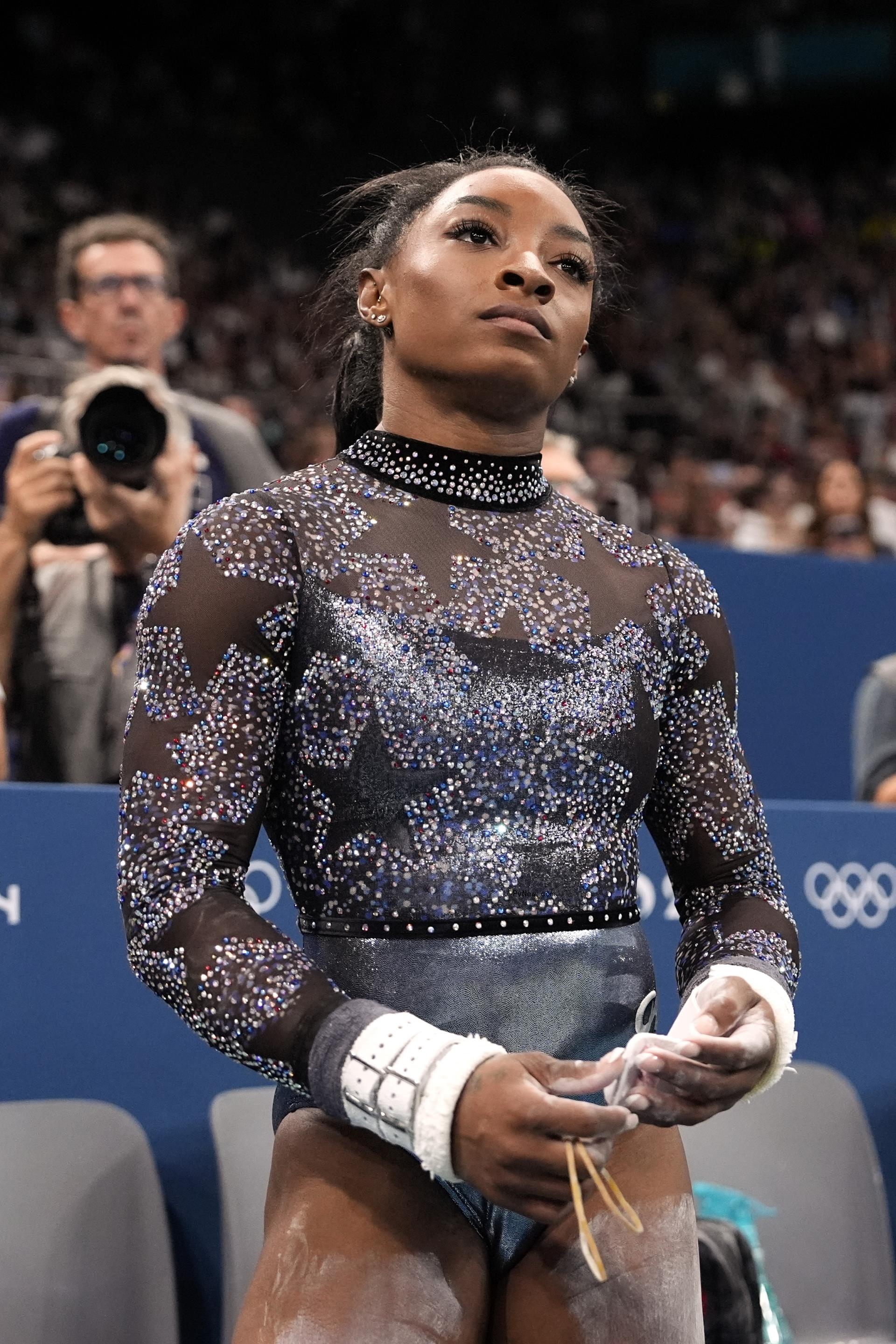 Simone Biles at the 2024 Olympics