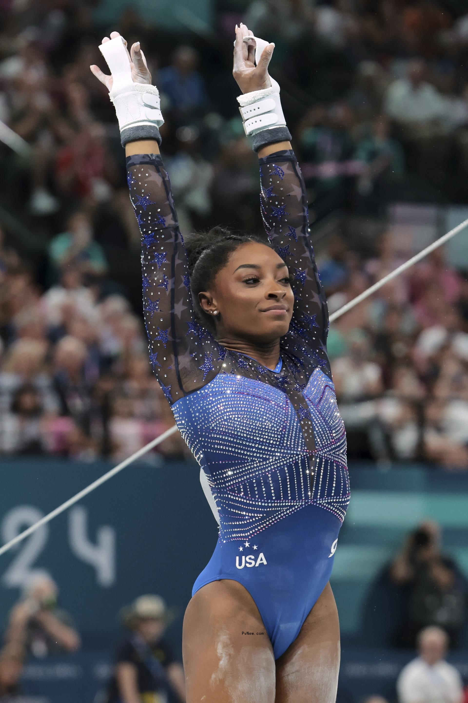 Simone Biles at the 2024 Olympics