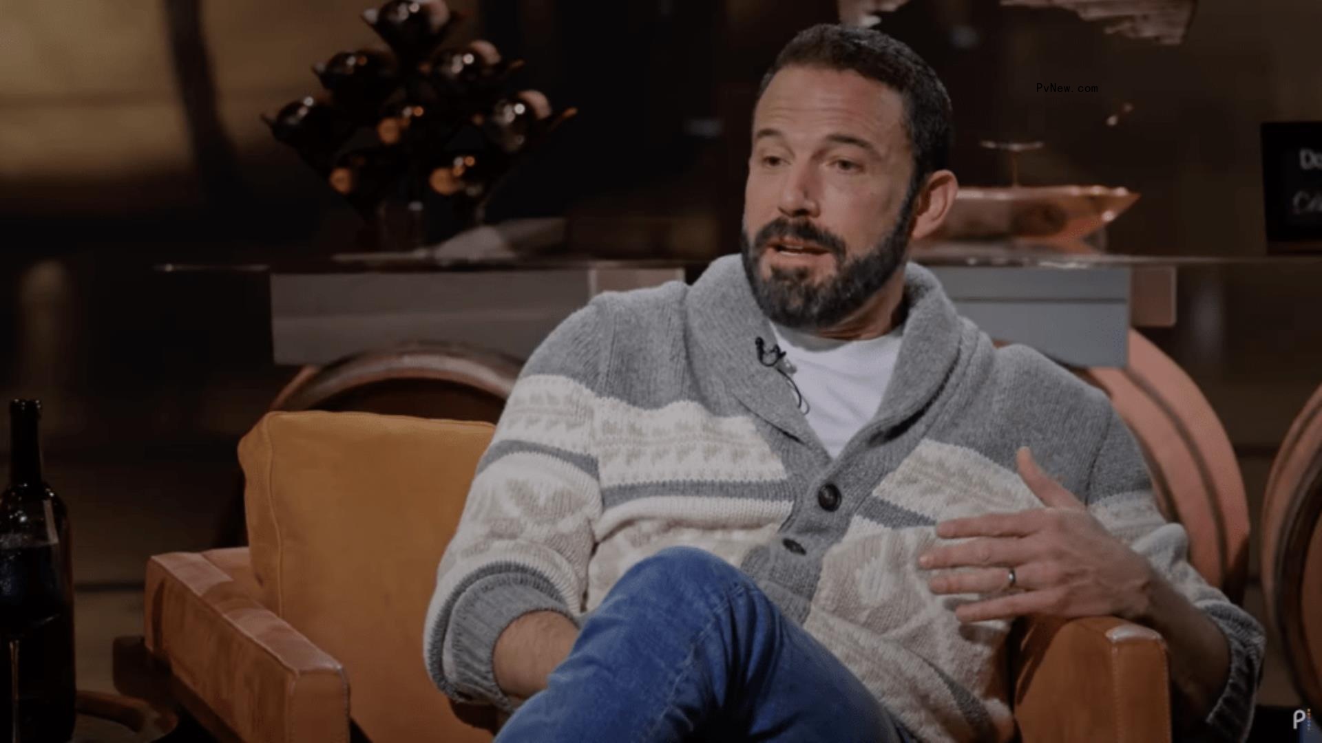 Ben Affleck speaking