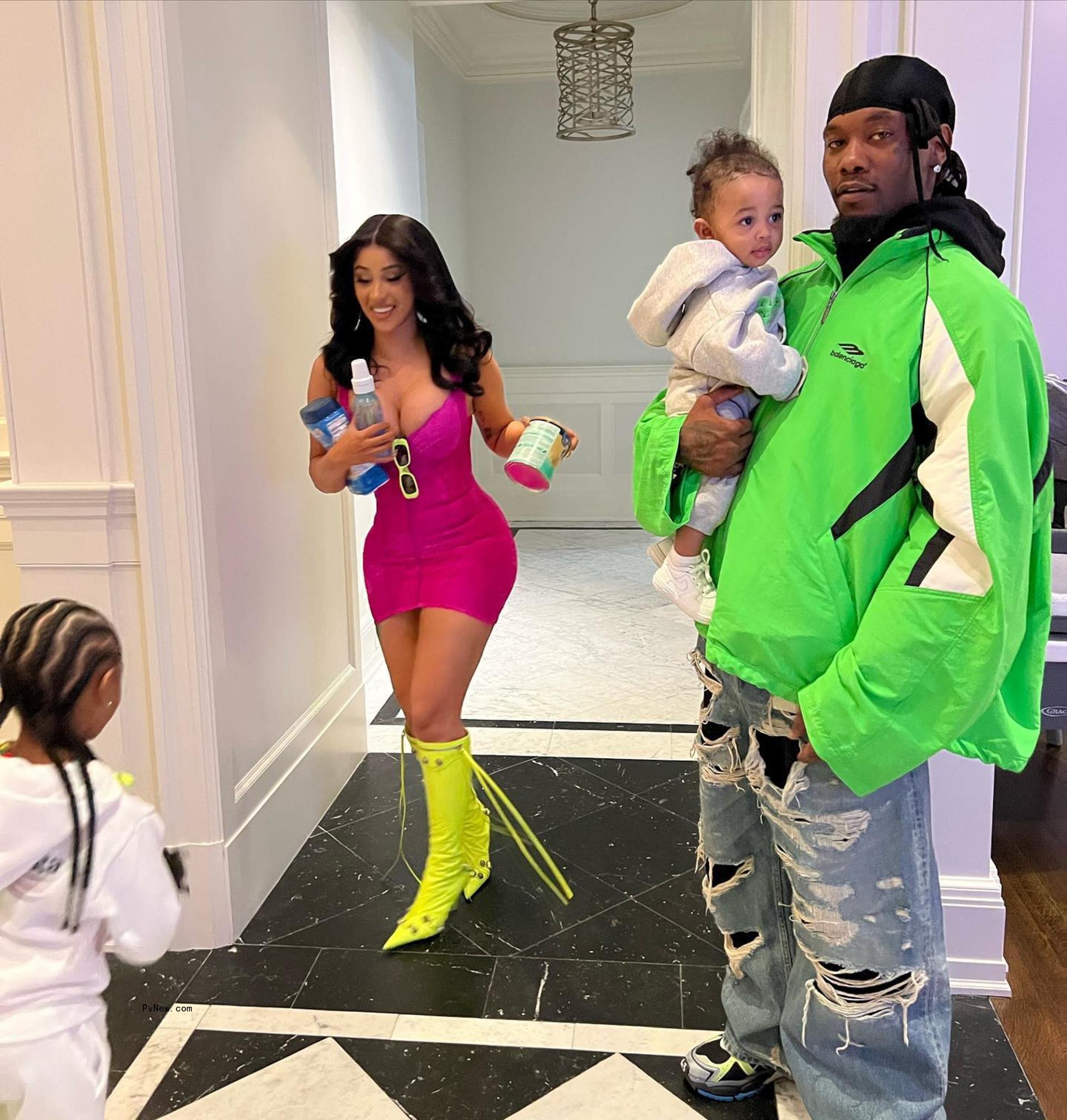 Cardi B, Offset, Kulture and Wave