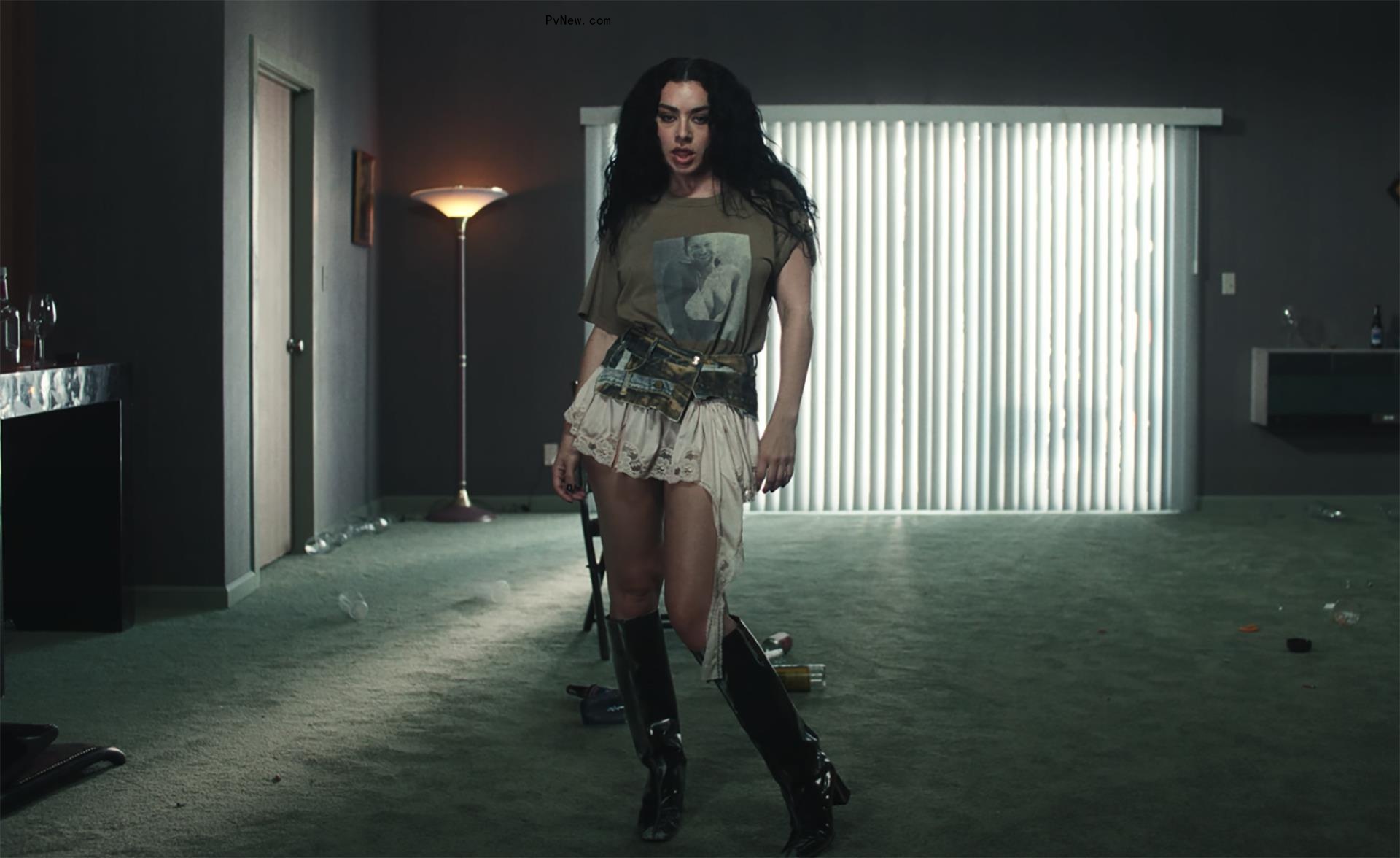 Charli XCX in the ‘Guess’ music video