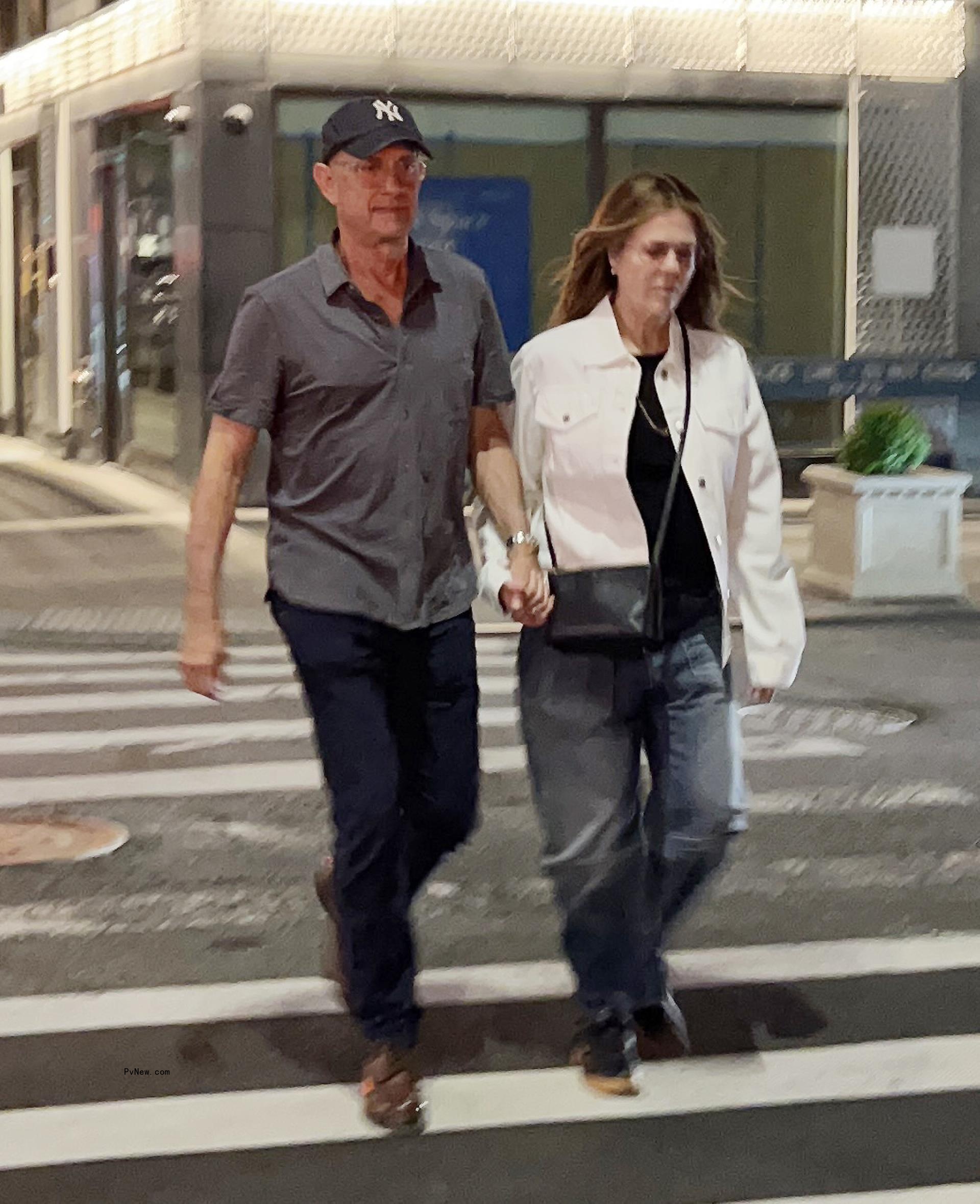 Tom Hanks and Rita Wilson in NYC in June 2024.