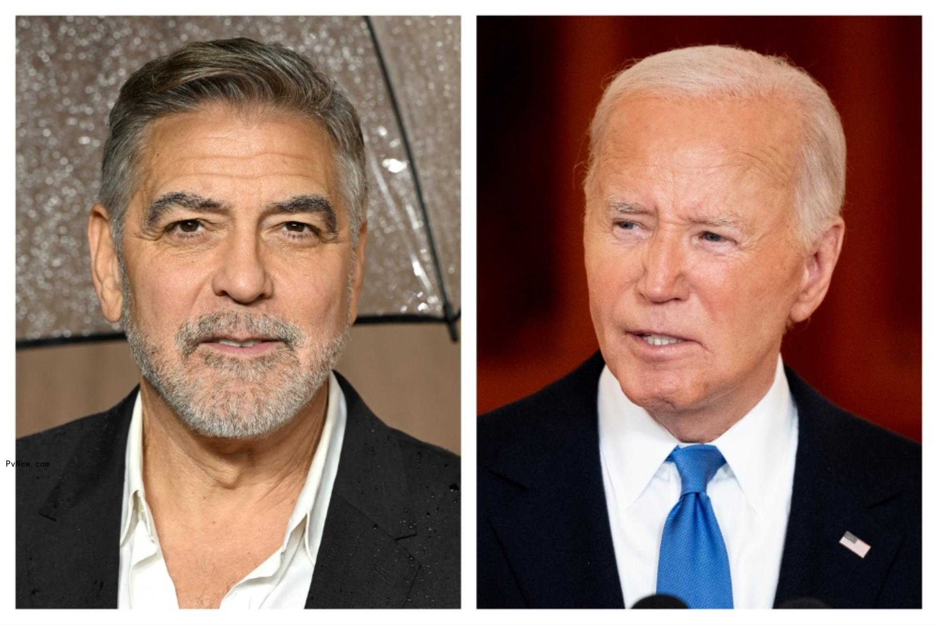 George Cloo<i></i>ney Praises Joe Biden Dropping Out and Endorses Kamala Harris After Urging President to End His Campaign: ‘He Is Saving Democracy’