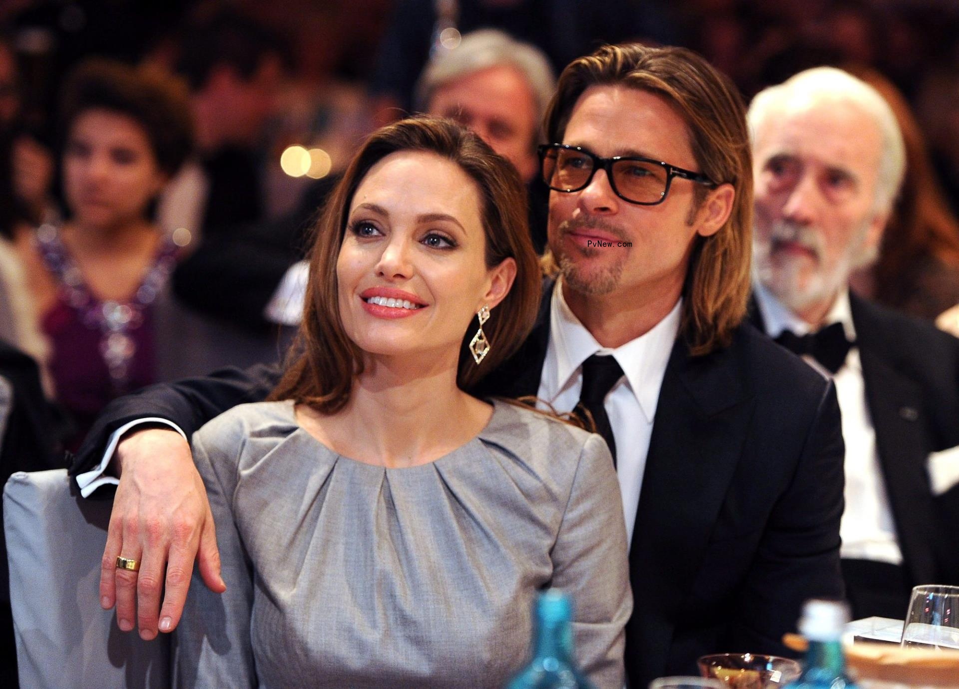 Brad Pitt and Angelina Jolie in 2012.