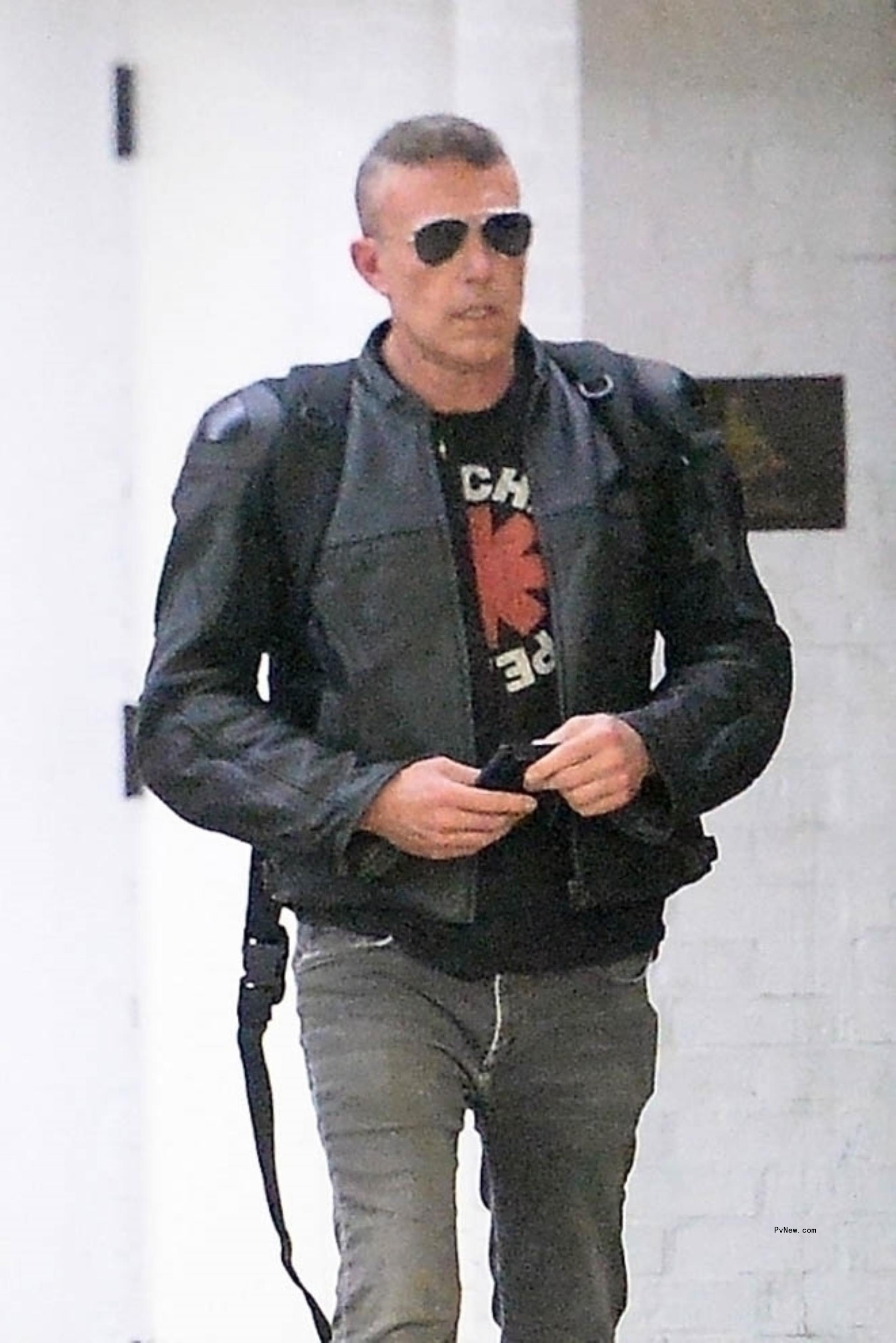 Ben Affleck stepped out in Los Angeles Saturday rocking a new shaved faux-hawk.