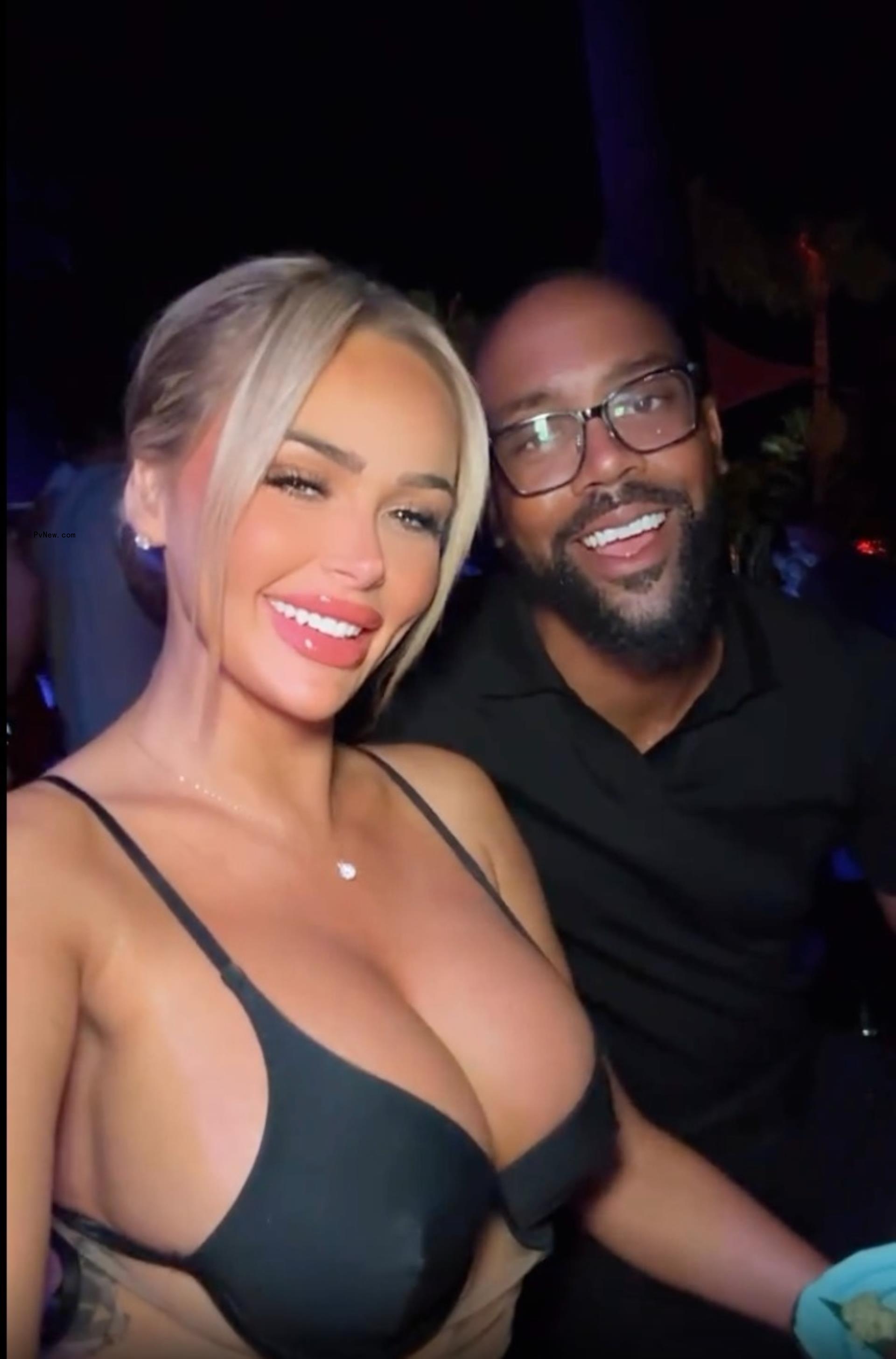 Marcus Jordan and Ashley Stevenson