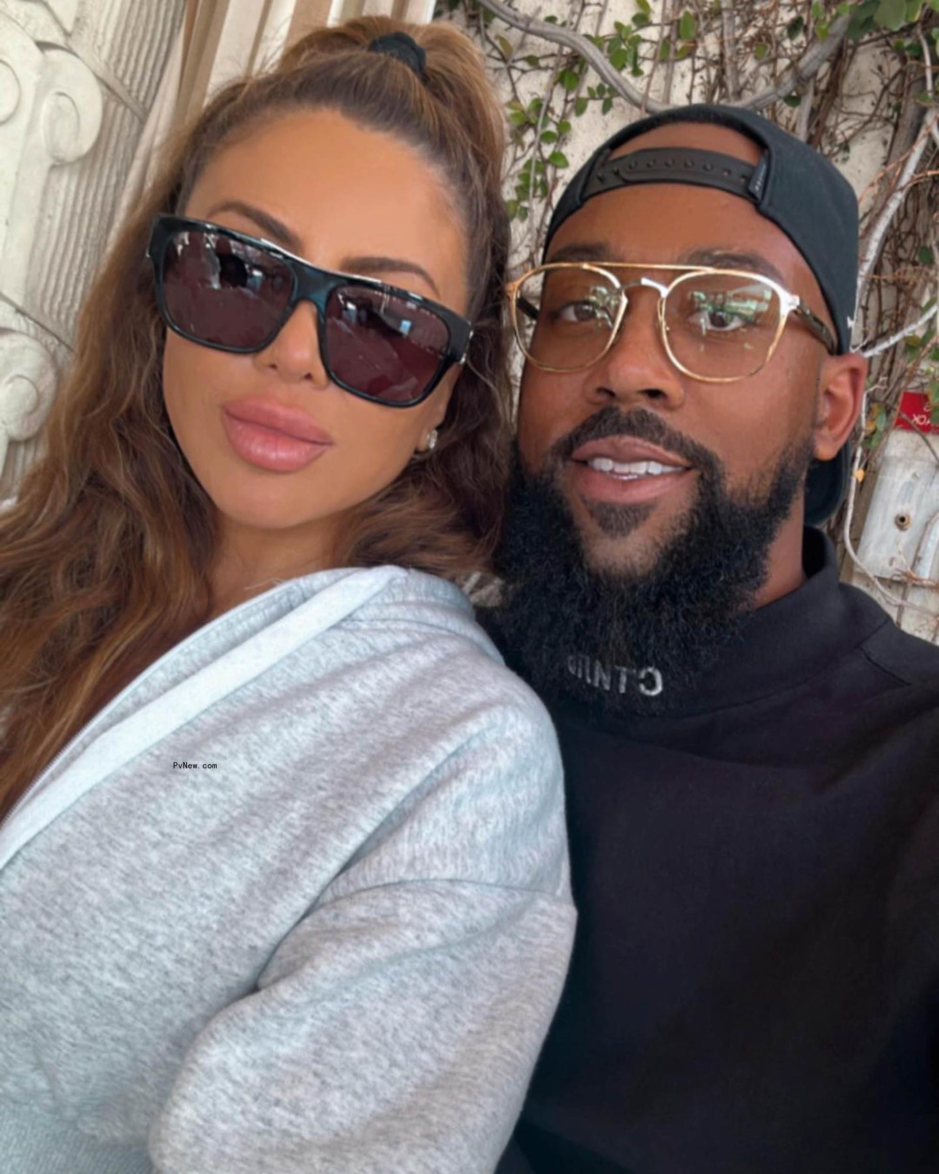 Marcus Jordan and Larsa Pippen