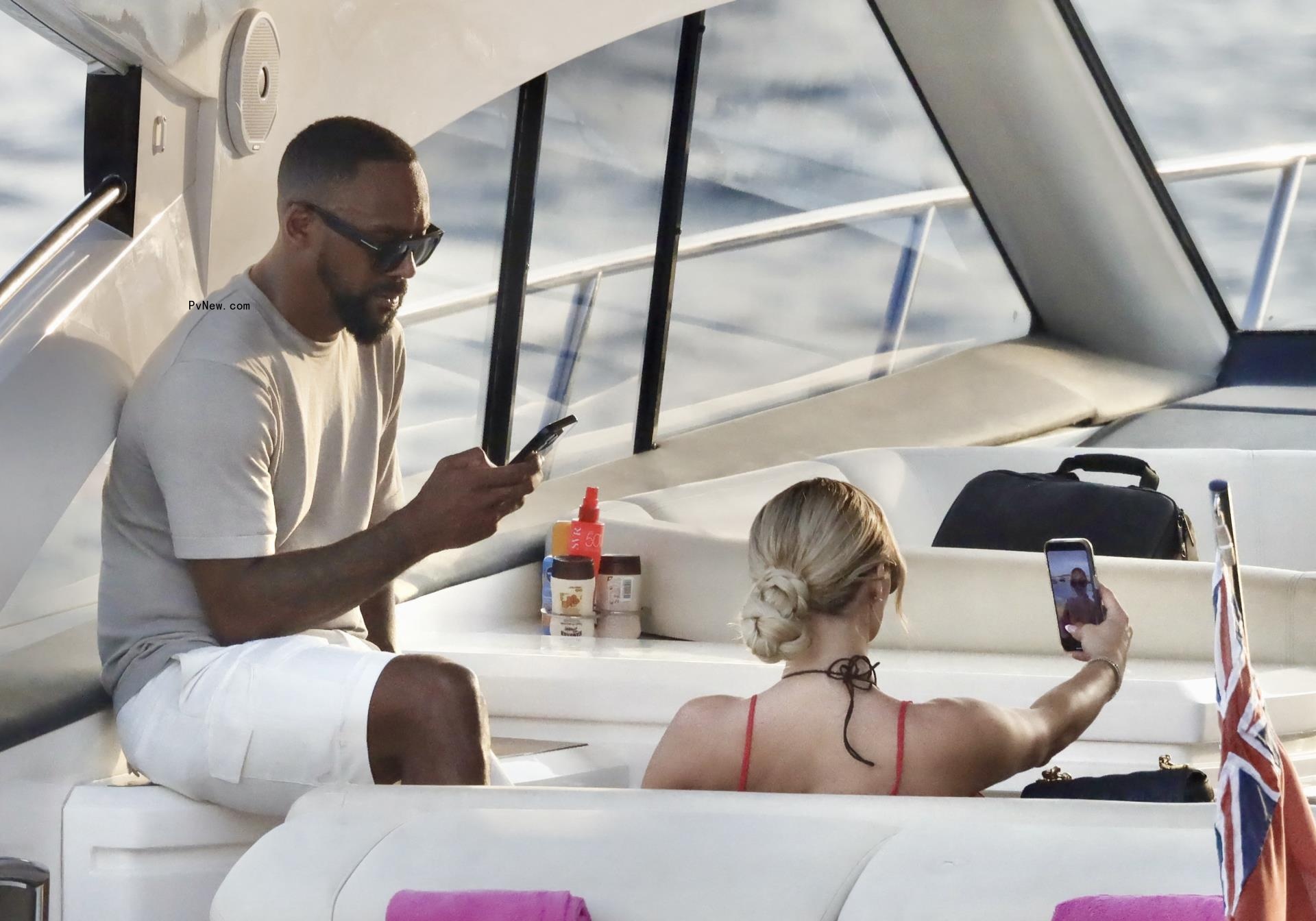 Marcus Jordan and Ashley Stevenson
