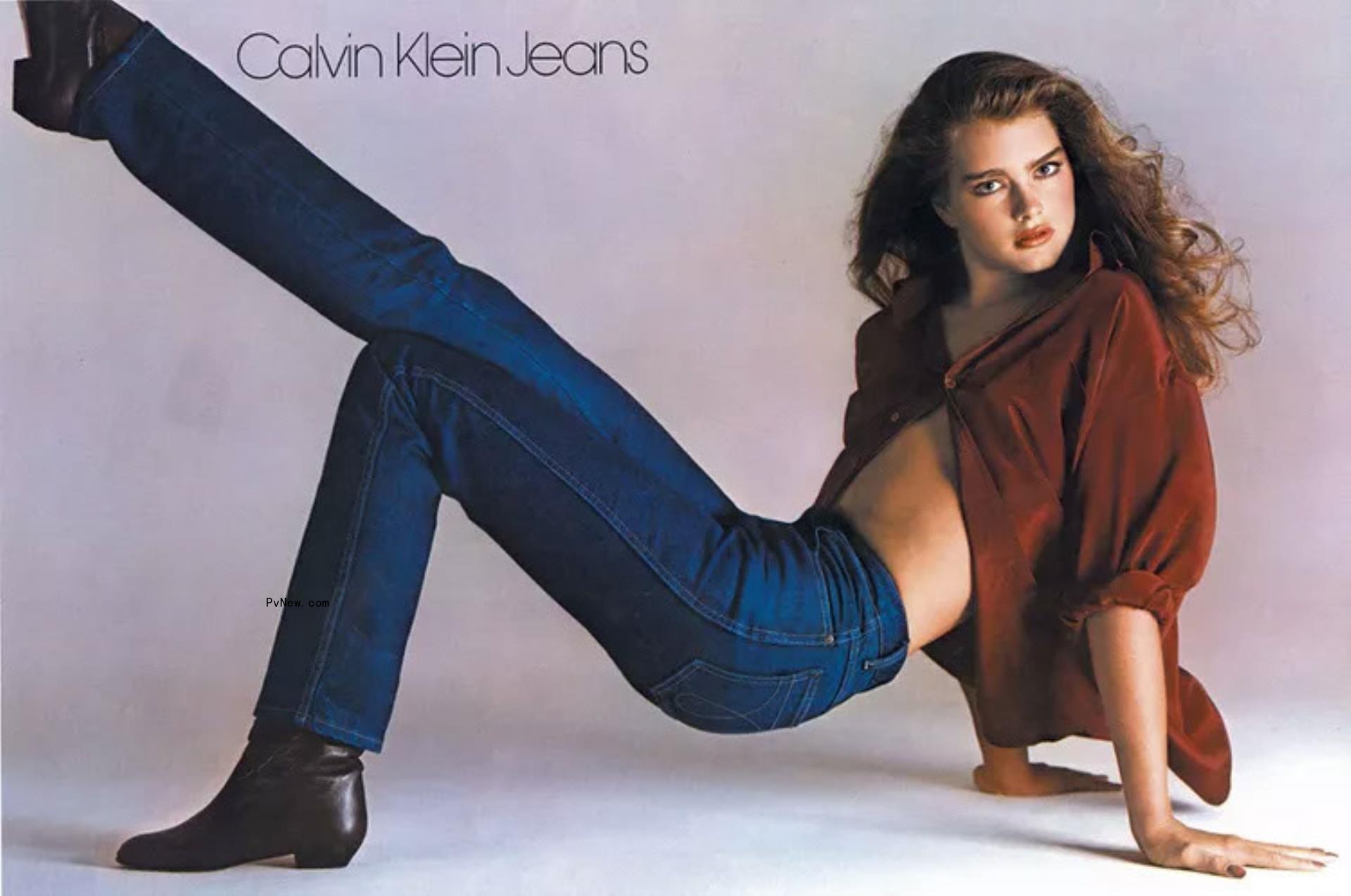 Brooke Shields' Calvin Klein jeans