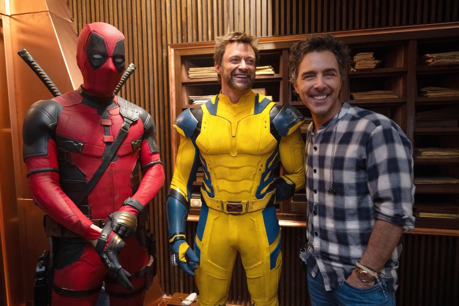 Shawn Levy, Hugh Jackman and Ryan Reynolds on 2024 