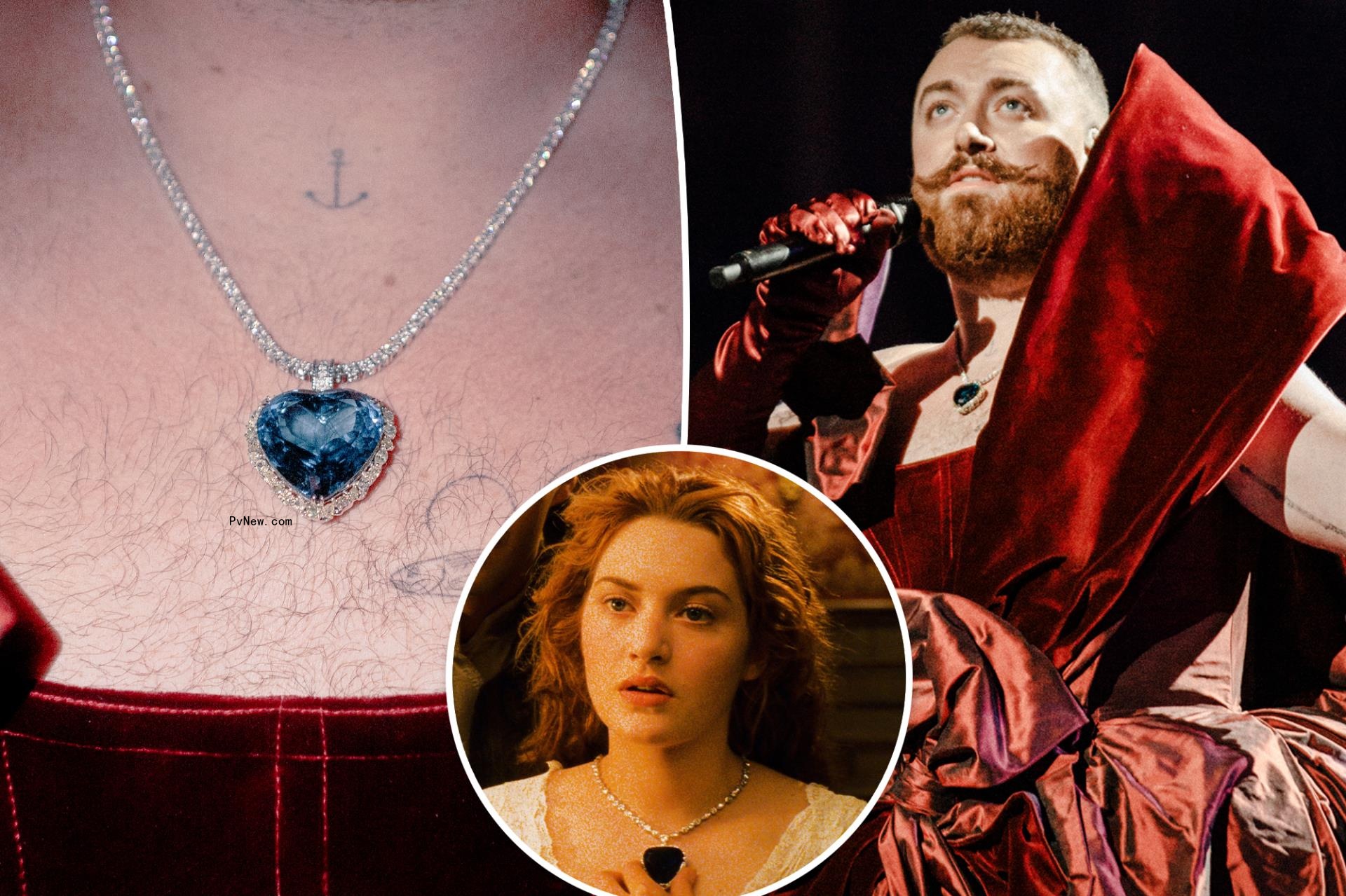 Sam Smith channels ‘Titanic’ in Heart of the Ocean necklace for BBC Proms performance