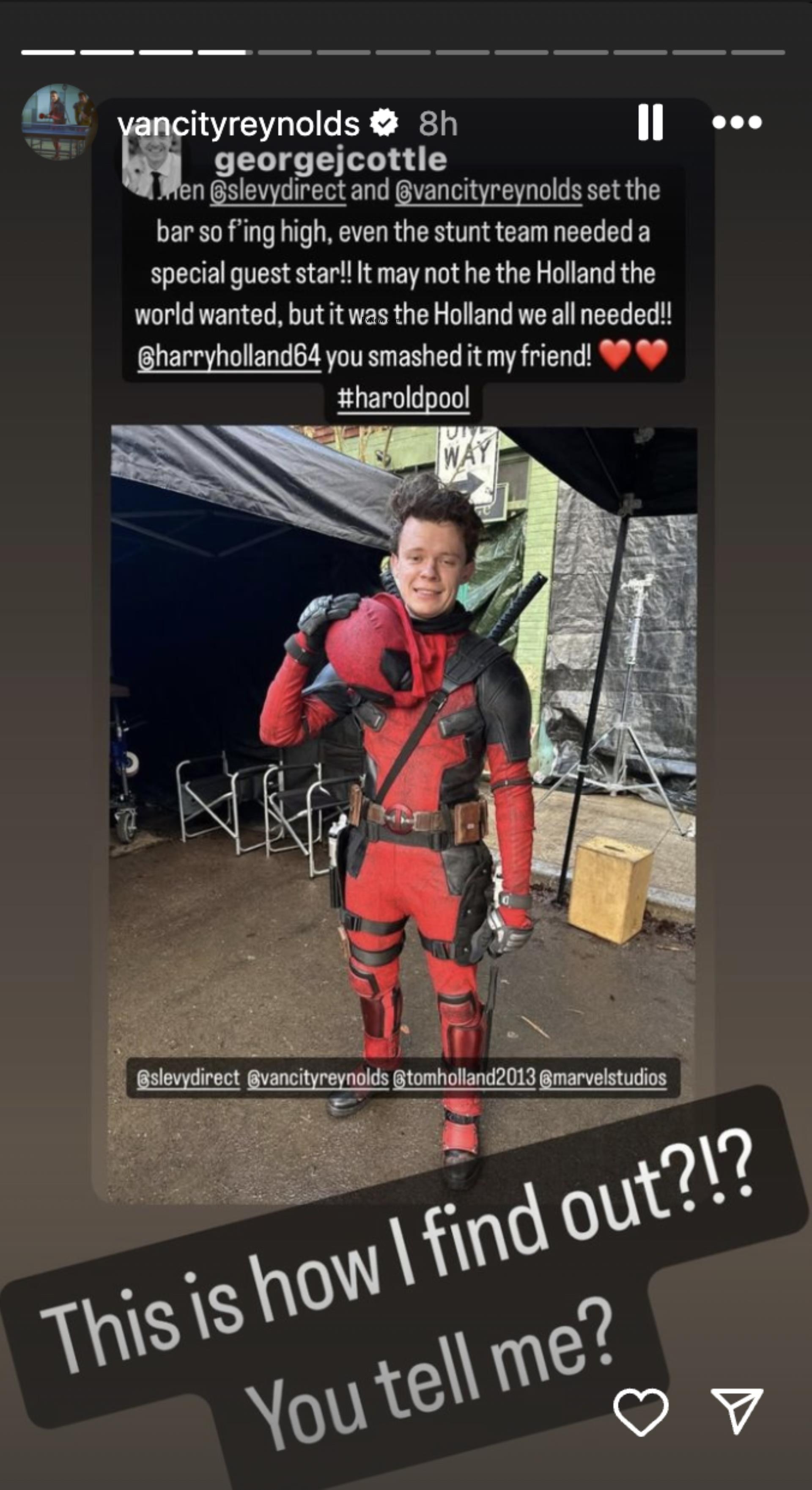 Tom Holland’s Brother Has a Role in ‘Deadpool & Wolverine’ — And Even Ryan Reynolds Was Clueless a<i></i>bout It: ‘This Is How I Find Out?!’
