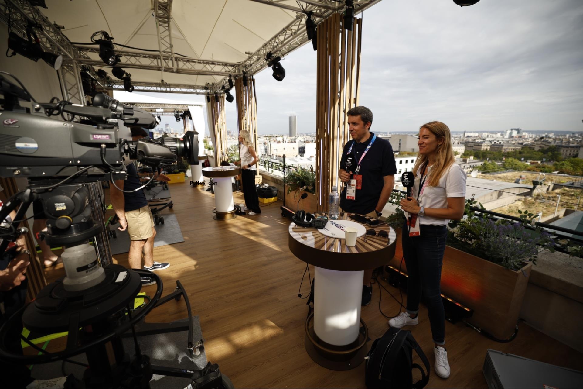 Olympics: Warner Bros. Discovery Goes Big on Paris Games Coverage, Launches Splashy Rooftop Production Hub