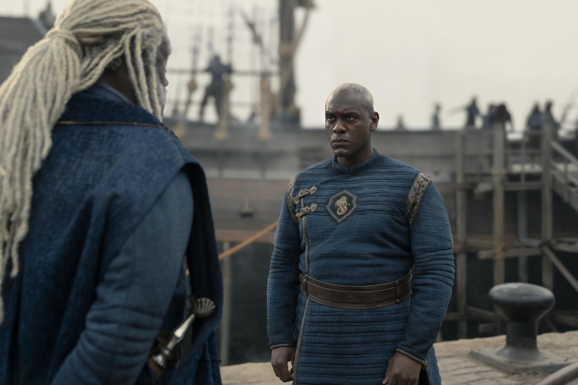 ‘House of the Dragon’: Clinton Liberty, Abubakar Salim on Addam and Alyn’s Drago<i></i>nseed Choices for Corlys — and What Happened to Laenor Velaryon