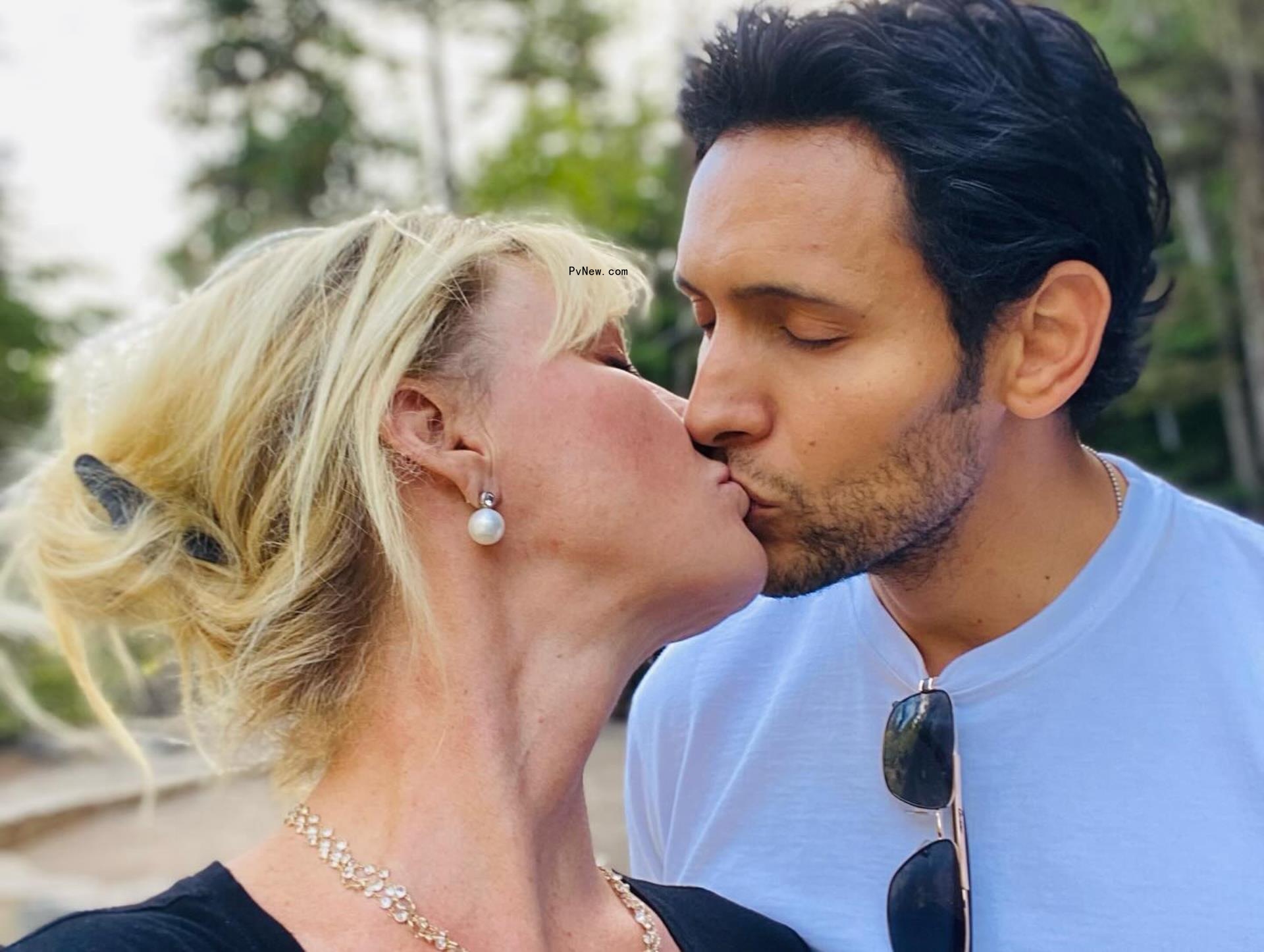 Sandra Lee spends 58th birthday getting hot and heavy with fiancé Ben Youcef, 44, in PDA-packed pics.