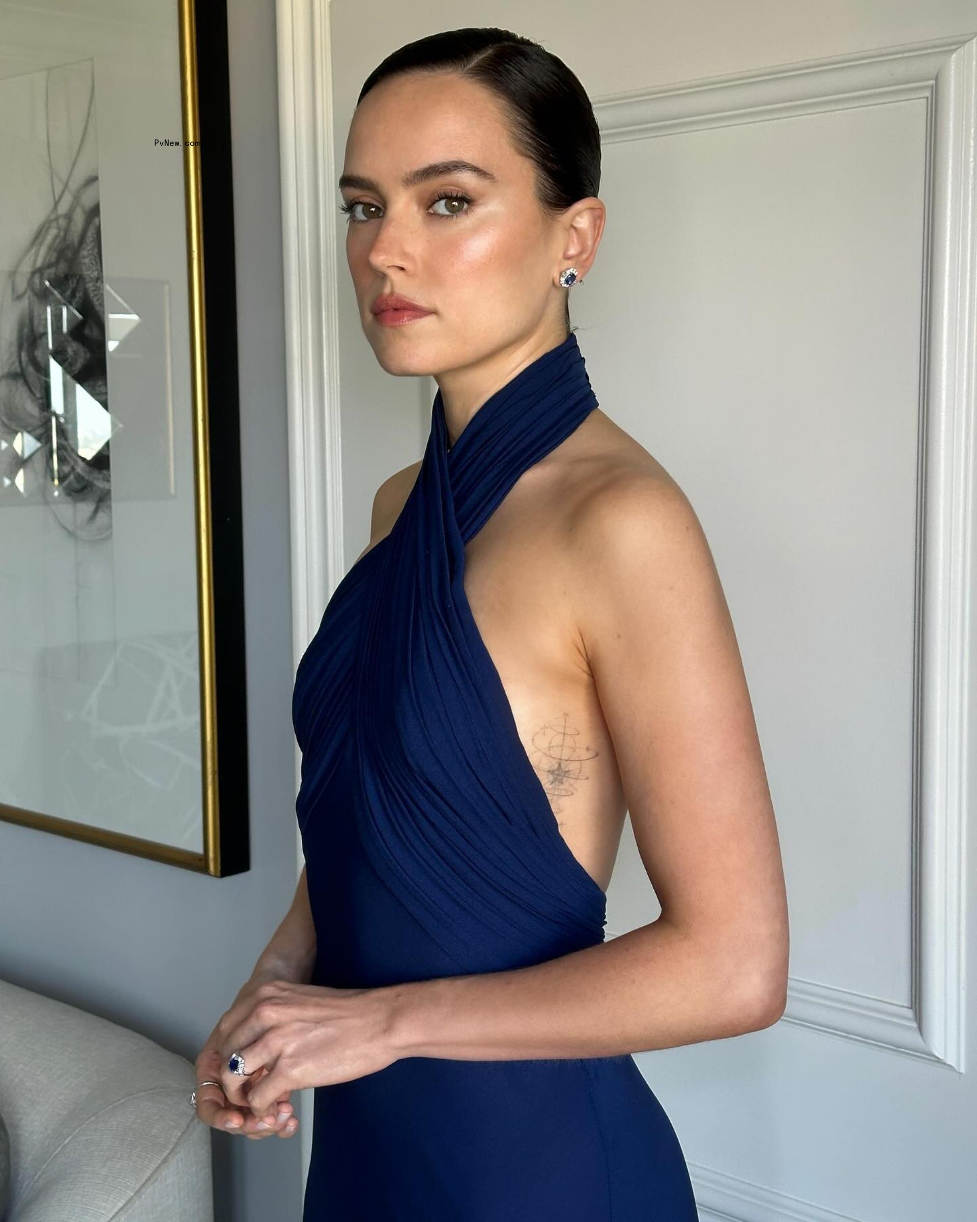 Daisy Ridley before heading to the 2024 ESPYs.