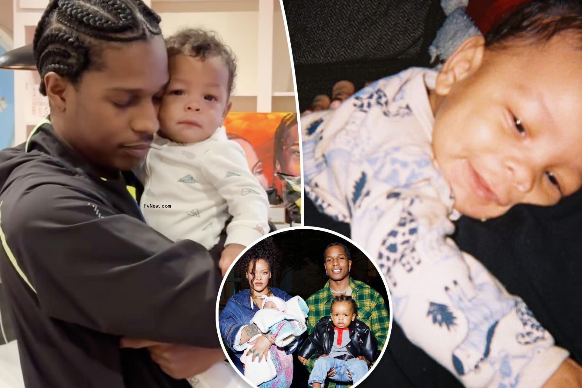 A$AP Rocky, Rihanna and sons