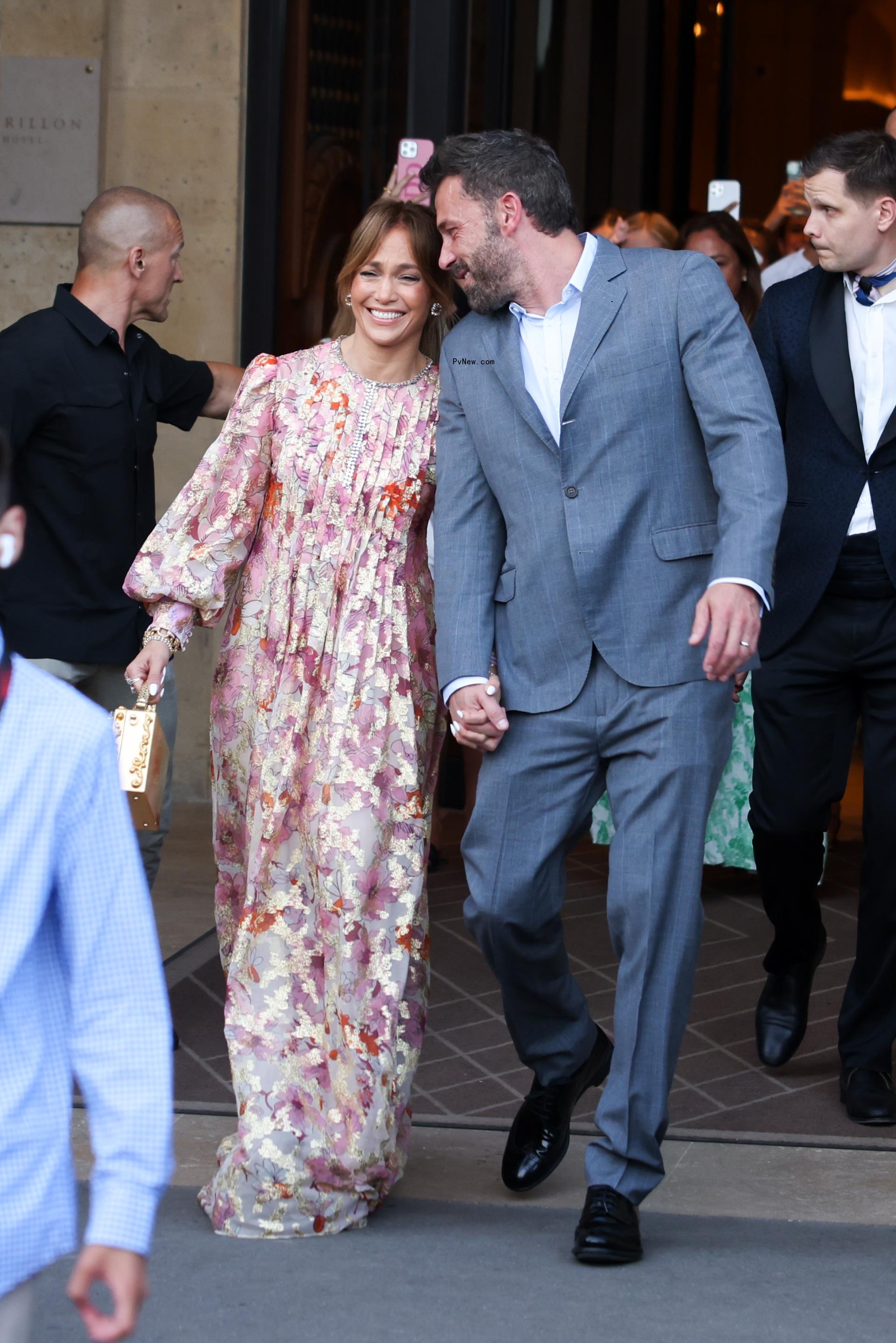 Jennifer Lopez touring home on Tuesday