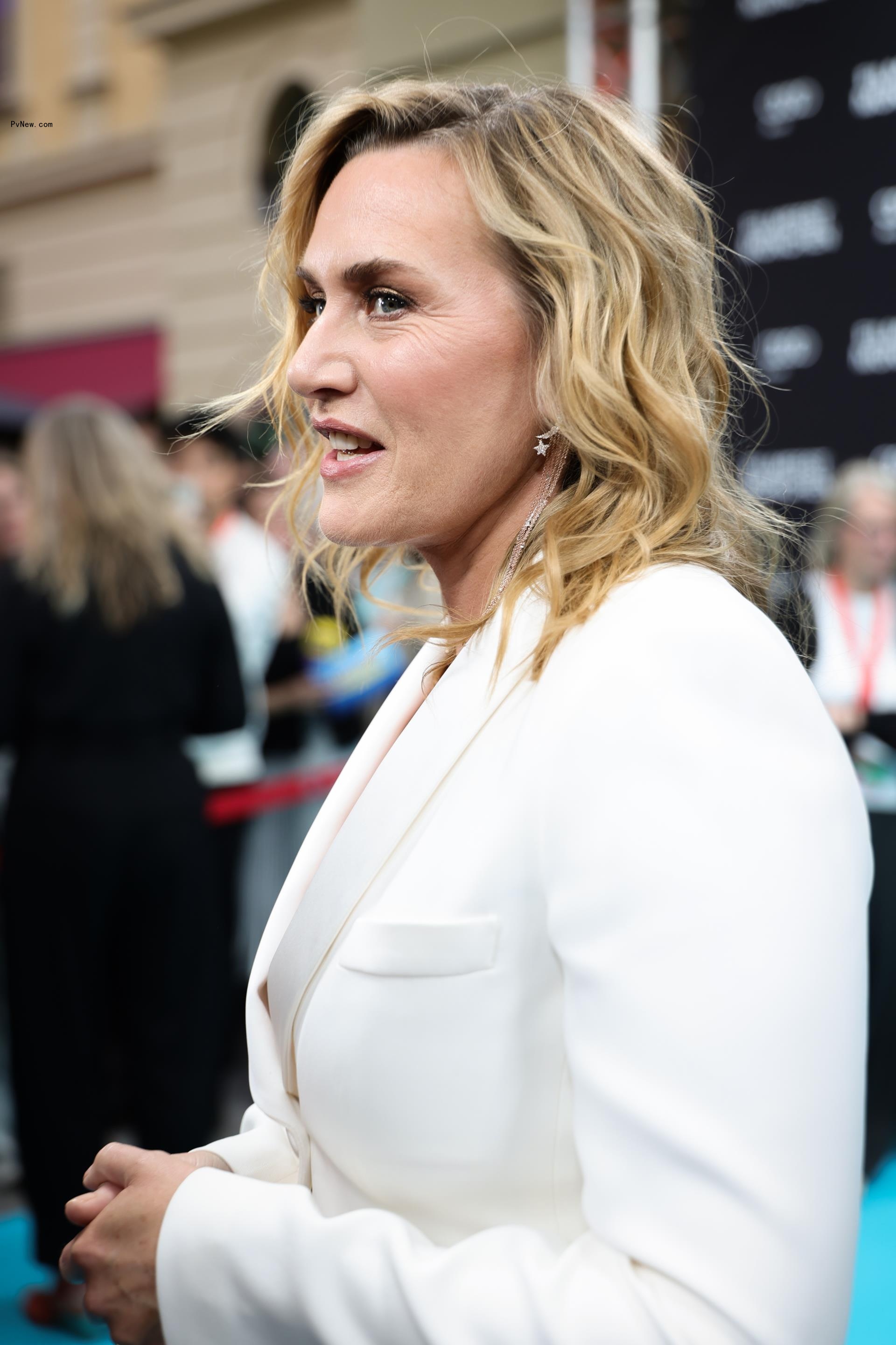 Kate Winslet speaking