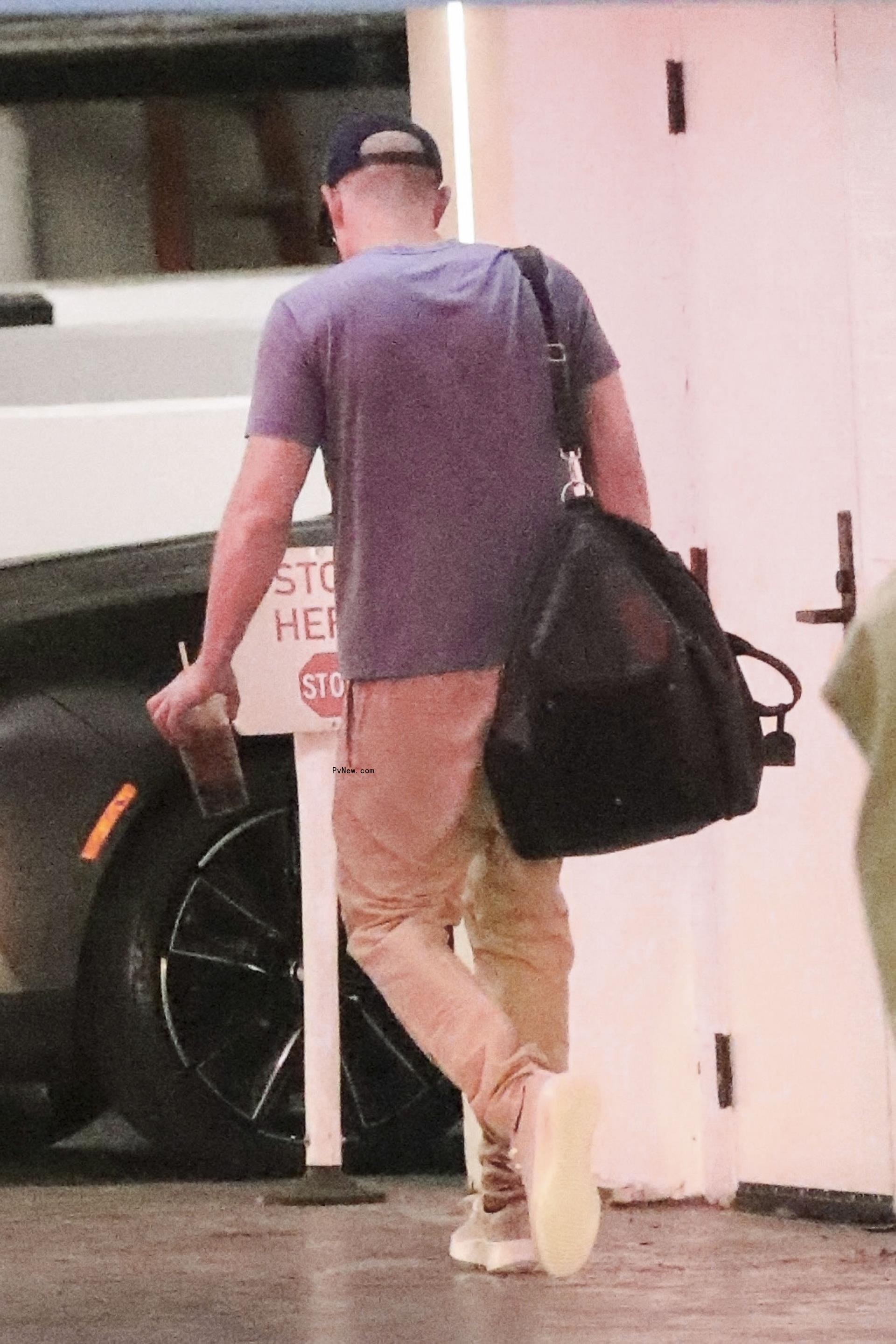 Ben Affleck was spotted looking downcast in Los Angeles on Monday.
