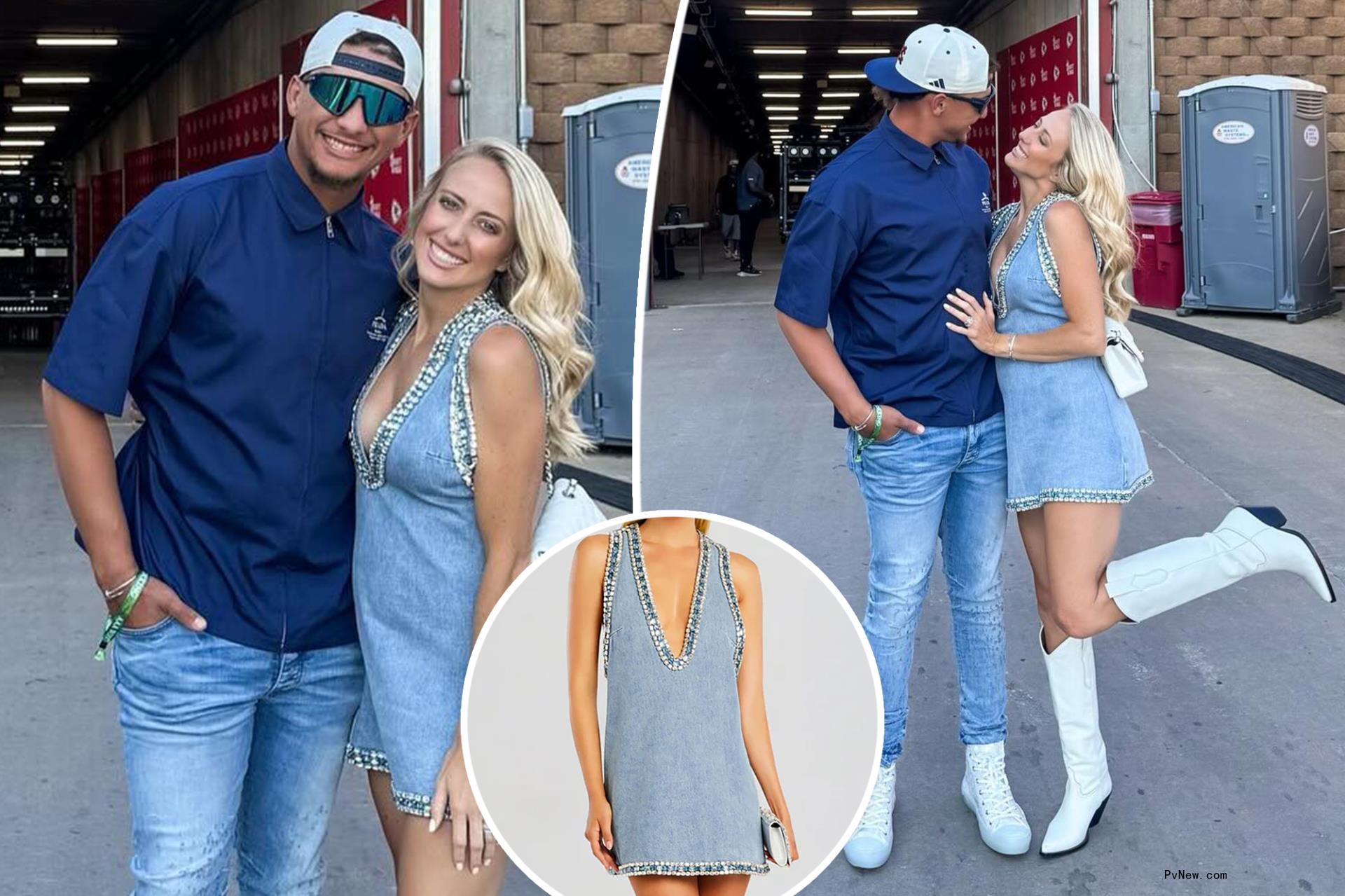 Patrick and Brittany Mahomes